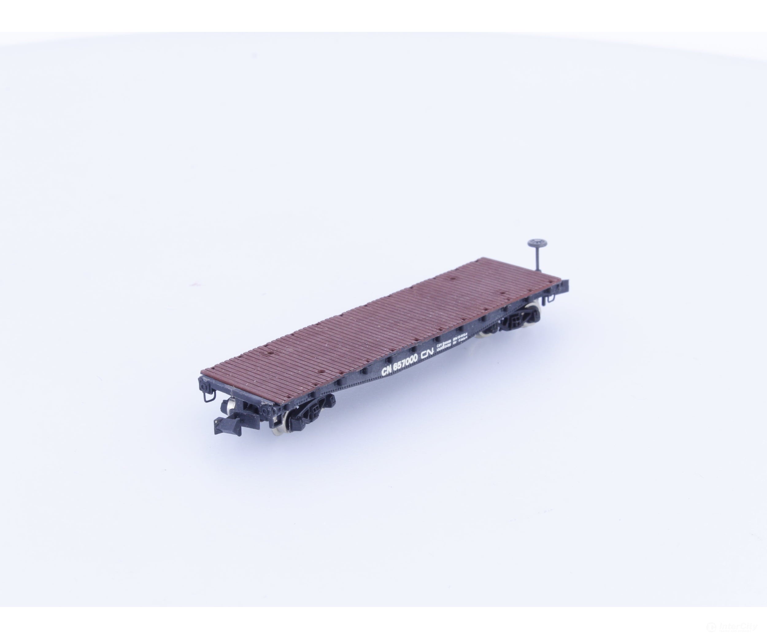 Minitrix 51324500 N Flat Car Canadian National (CN) 657000 Freight Cars