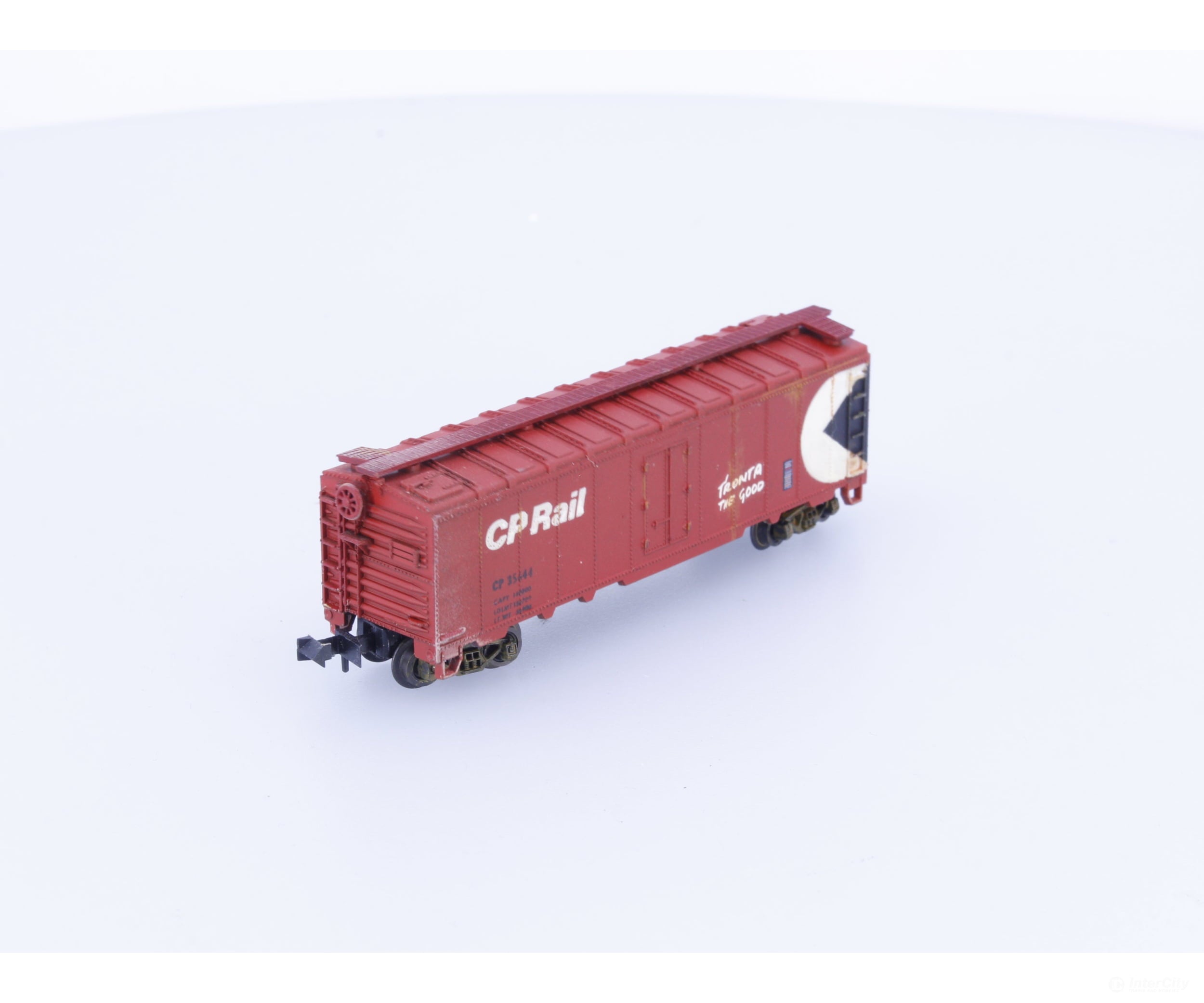 Minitrix 51326900 N 40’ Single Door Boxcar Canadian Pacific (CP) 35644 Freight Cars
