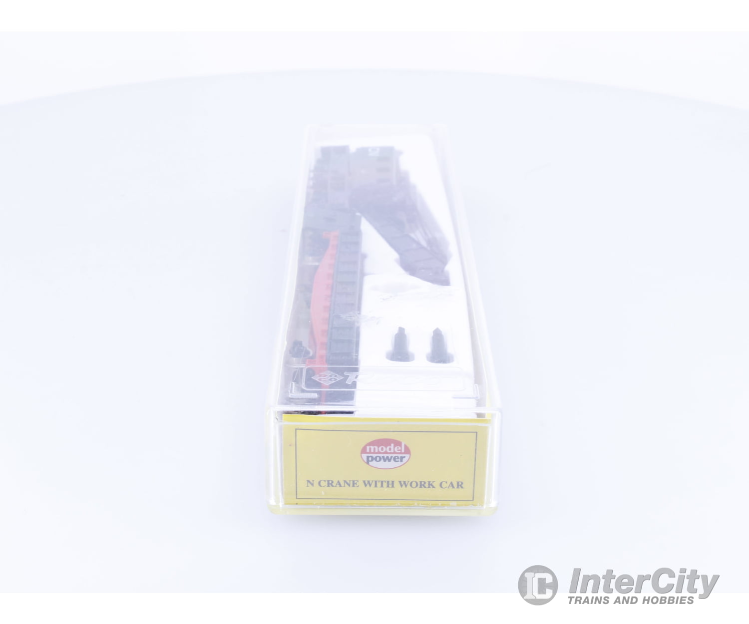 Model Power 3166 N Crane with Work Car Canadian National (CN) Freight Cars