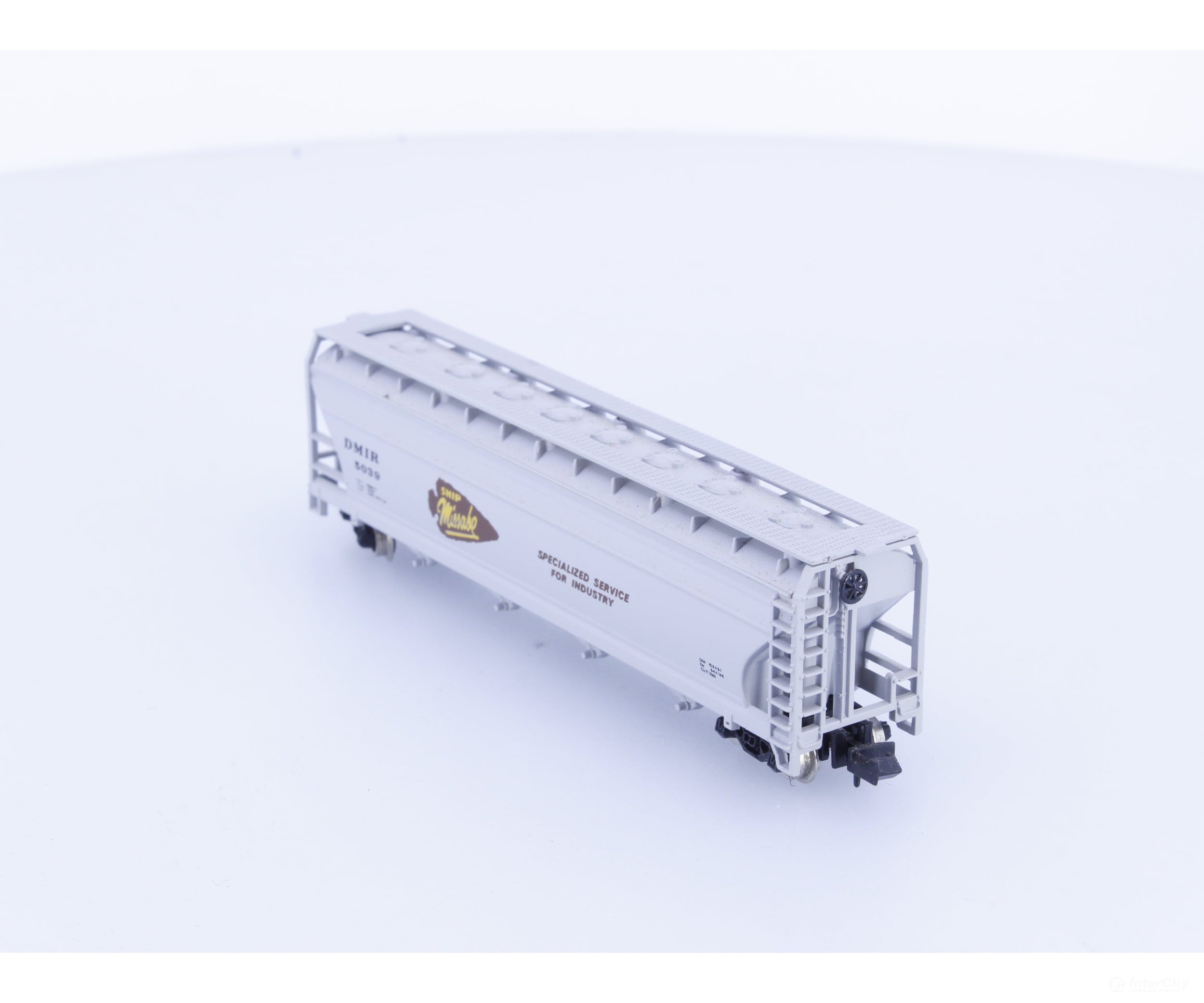 Model Power 3466 N 55’ Cylindrical Hopper Duluth Missabe and Iron Range Railway (DMIR) 5039 - Freight Cars