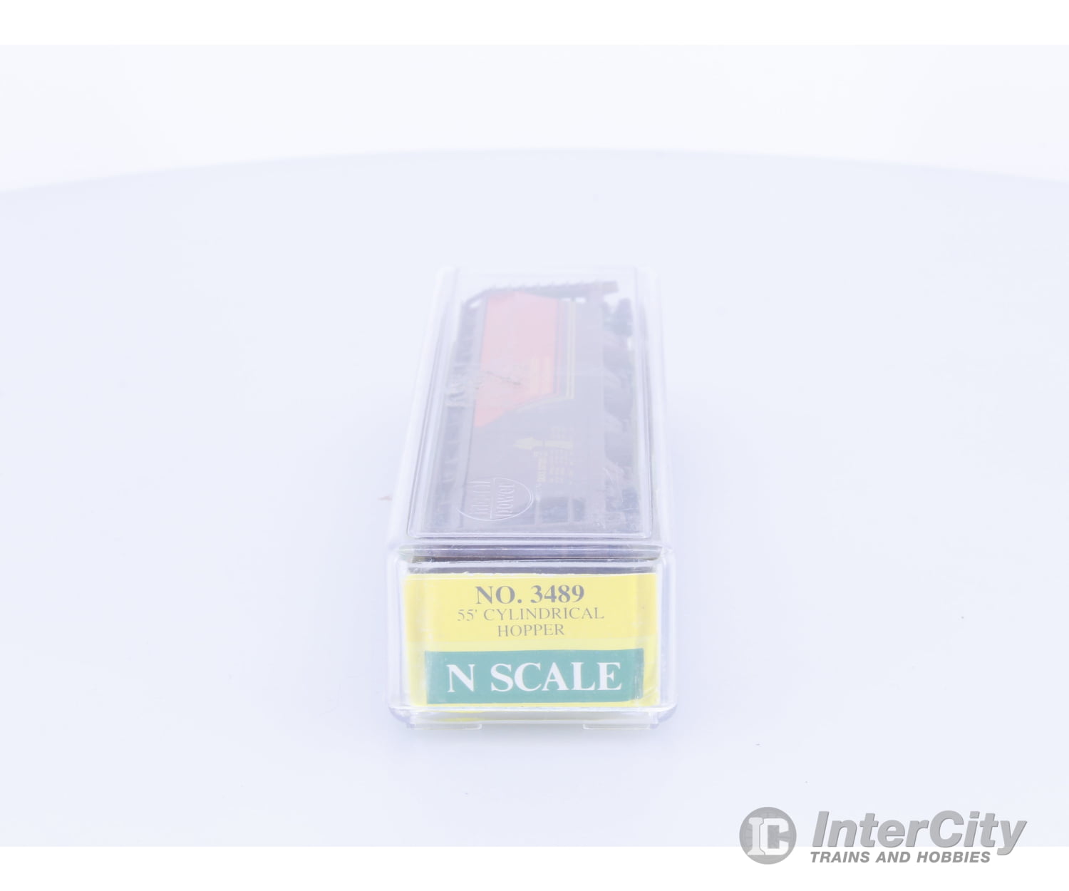 Model Power 3489 N 4 Bay Cylindrical Grain Hopper Saskatchewan (SKNX) 397321 Freight Cars