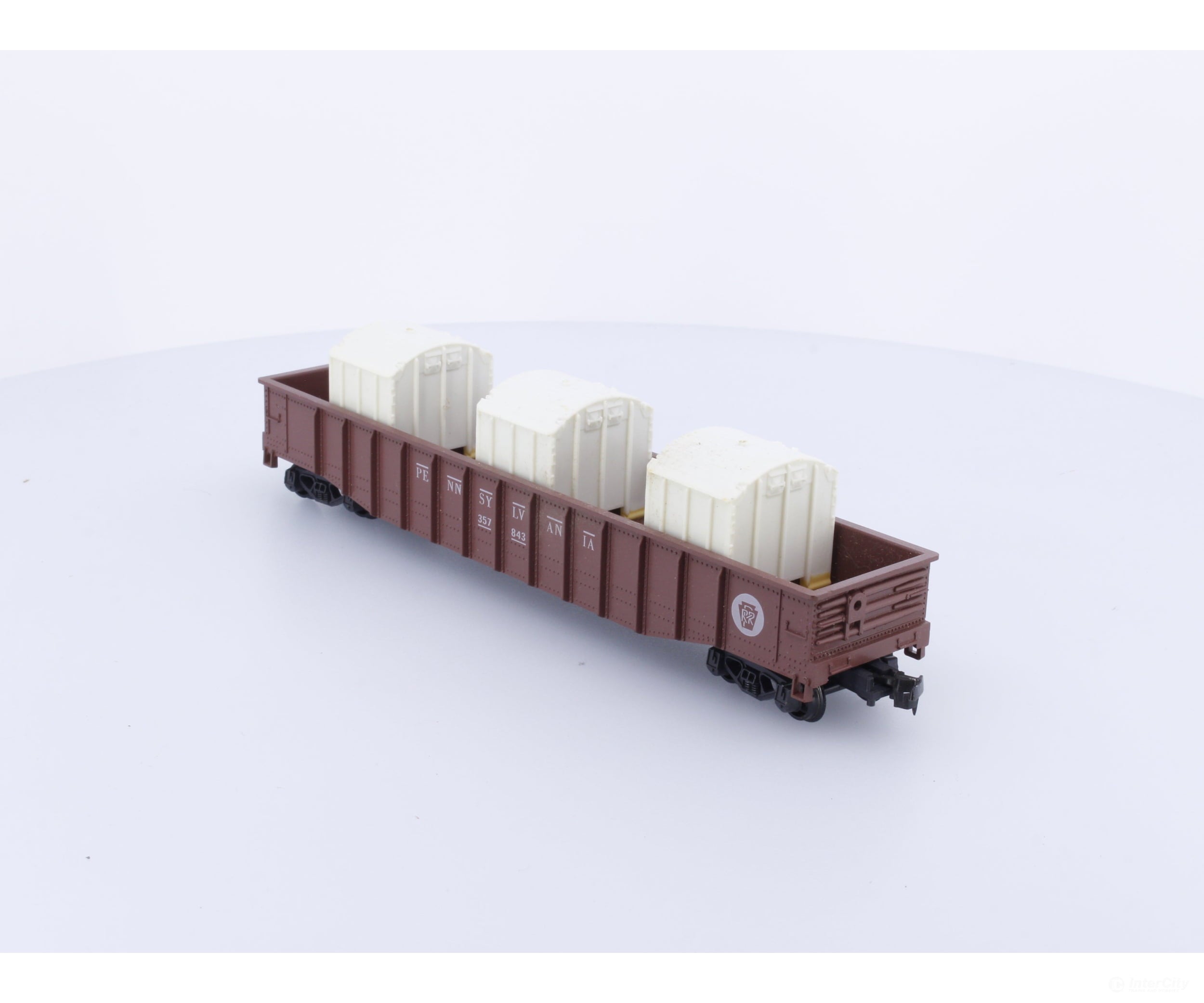 Model Power 6741 HO Low Side Hopper Car Pennsylvania (PRR) 357843 Freight Cars