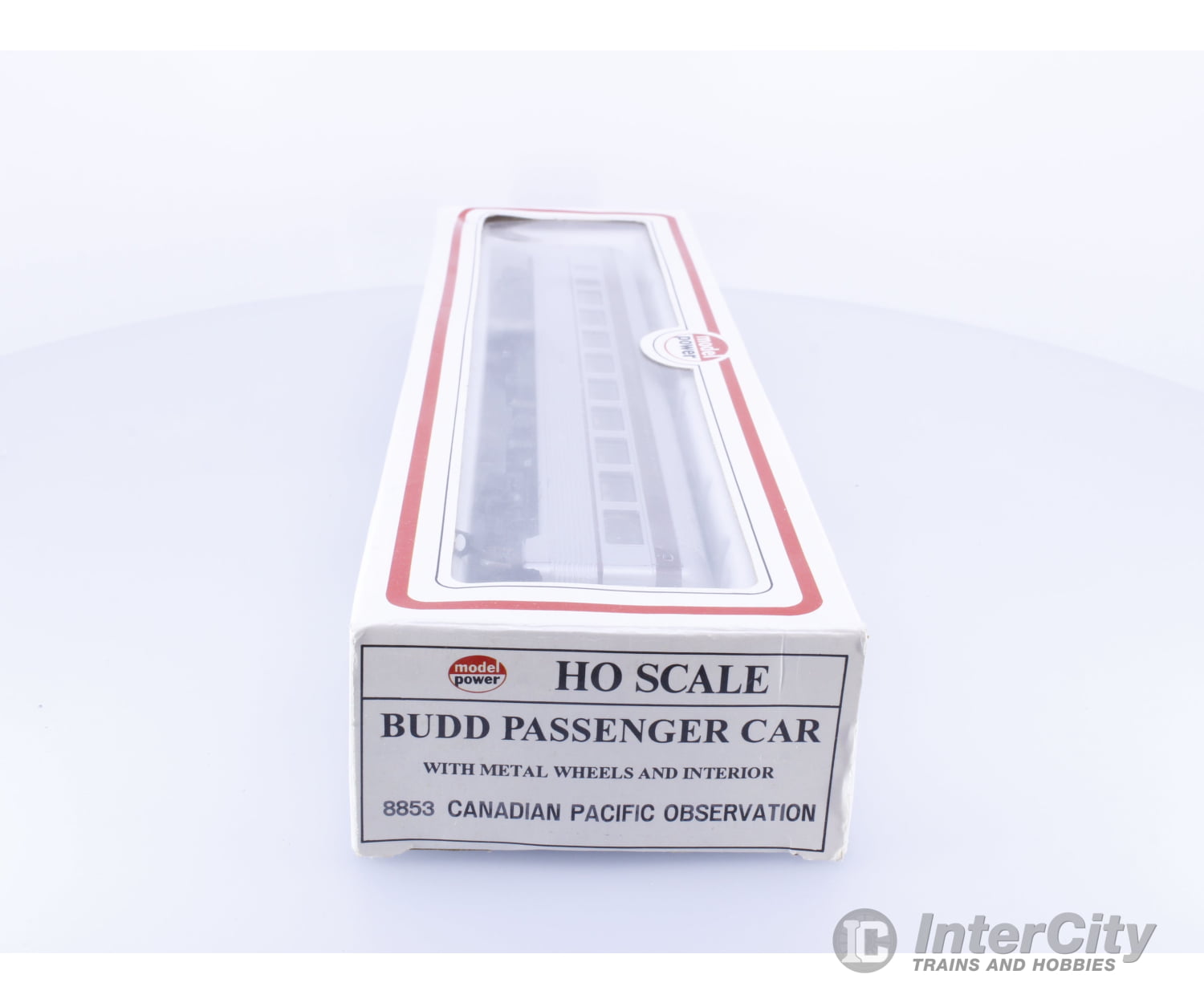 Model Power 8853 HO Budd Observation Car Canadian Pacific (CP) Seaview Passenger Cars