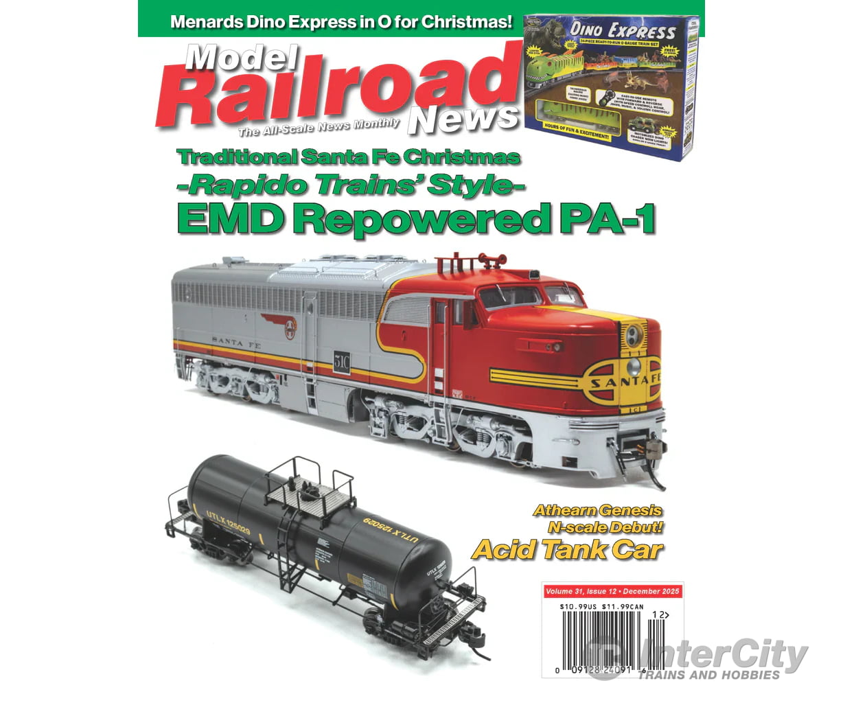 Model Railroad News December 2025 Magazines