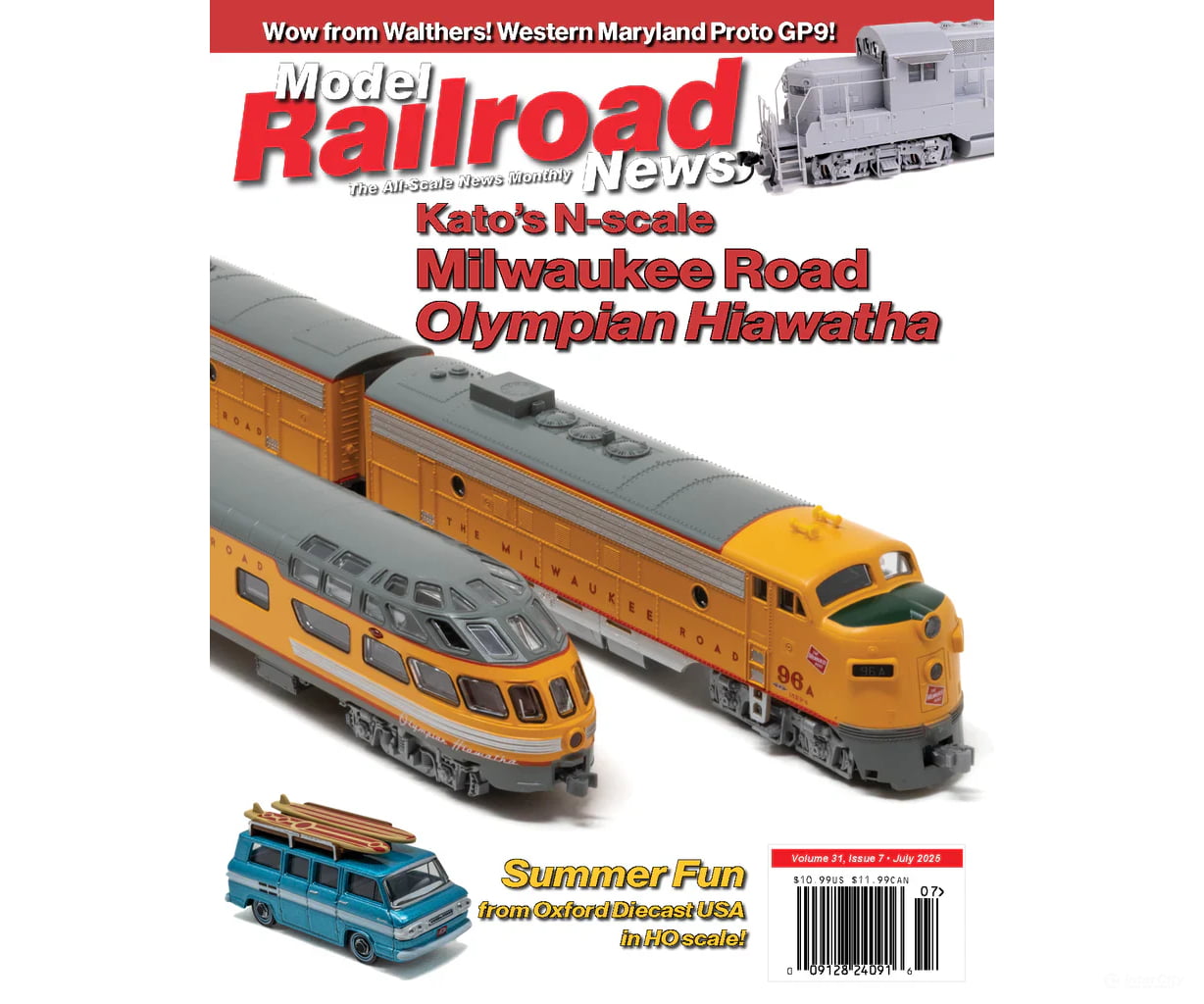 Model Railroad News July 2025 Magazines