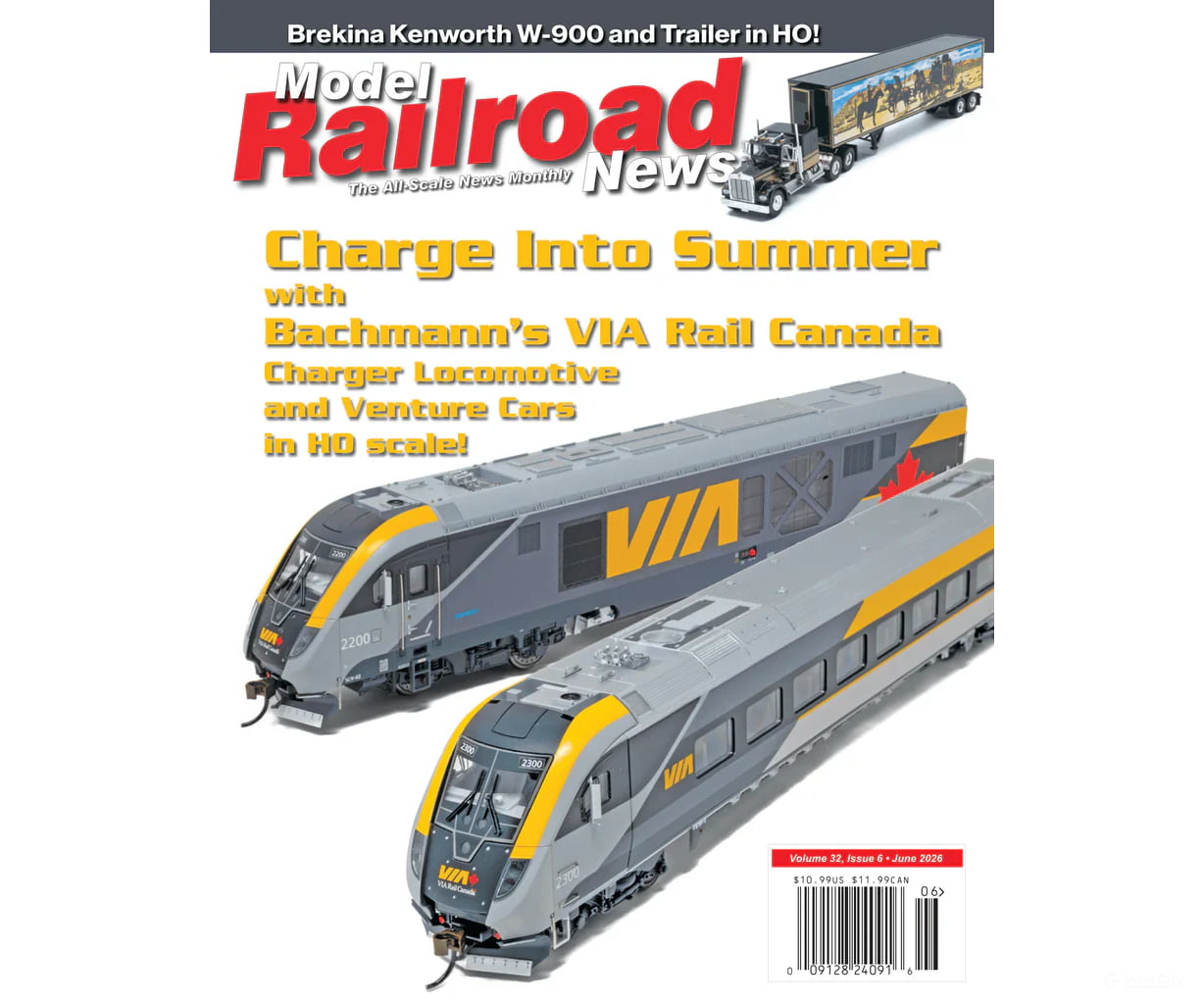 Model Railroad News Magazine June 2026 - Magazines