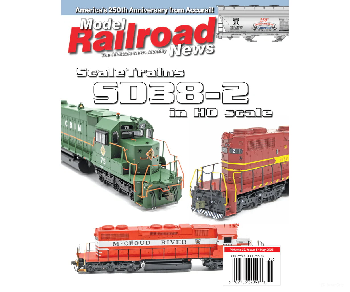 Model Railroad News Magazine May 2026 - Magazines