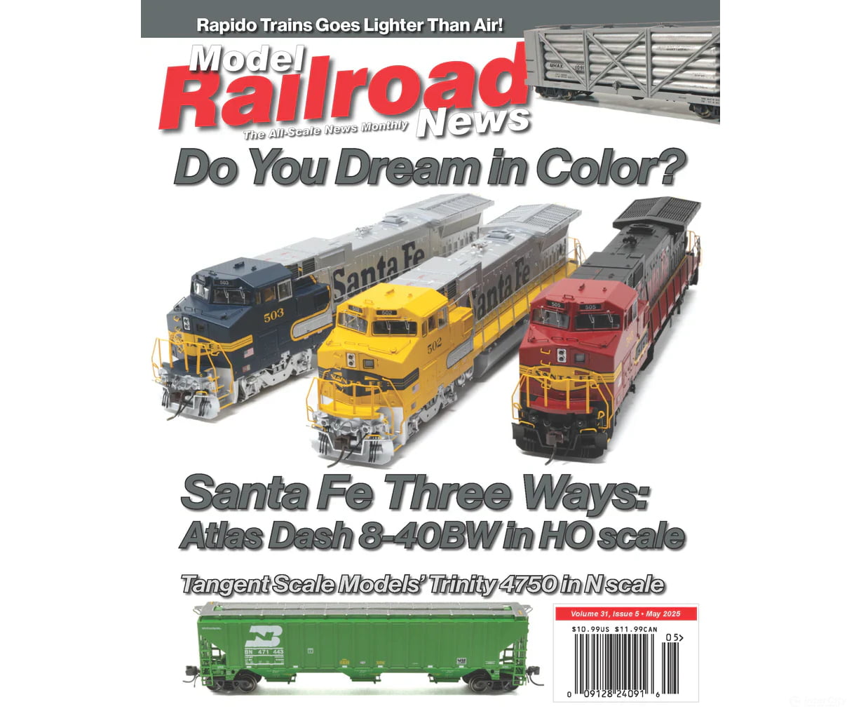 Model Railroad News May 2025 Magazines