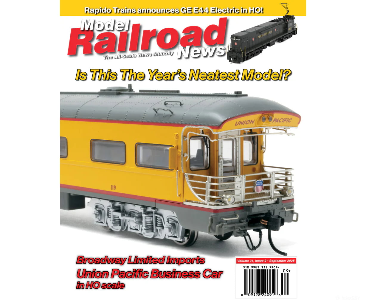Model Railroad News September 2025 Magazines