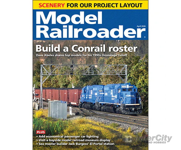 Model Railroader Magazine April 2026 Magazines