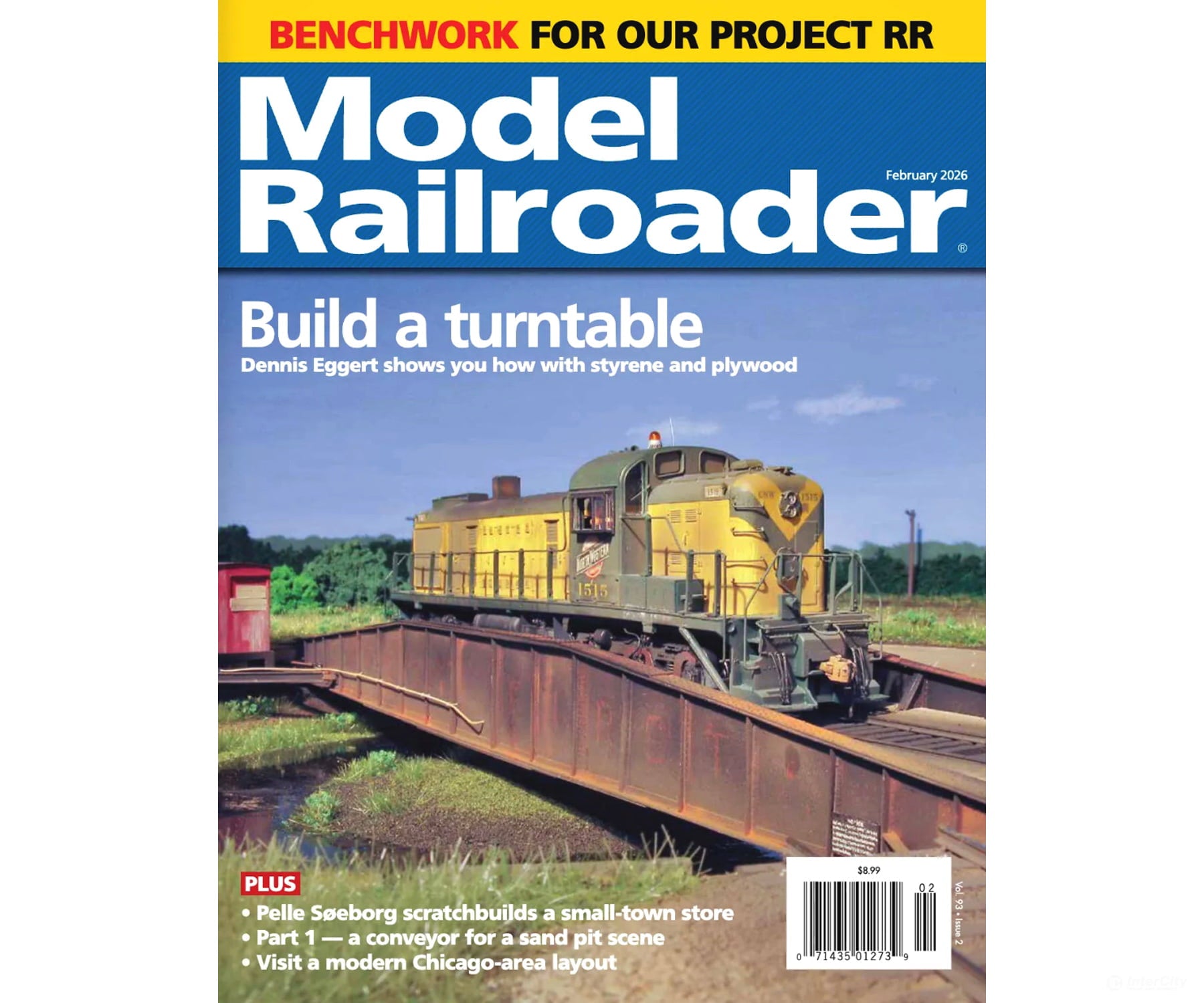 Model Railroader Magazine February 2026 Magazines