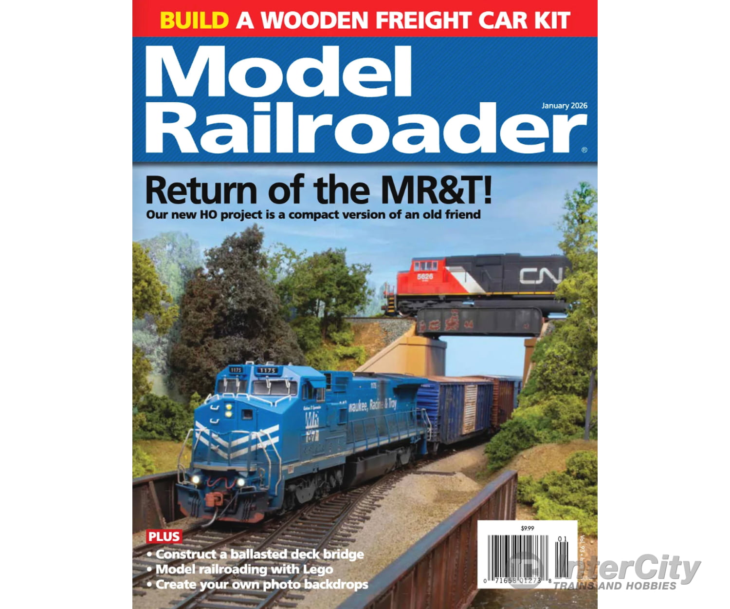 Model Railroader Magazine January 2026 Magazines
