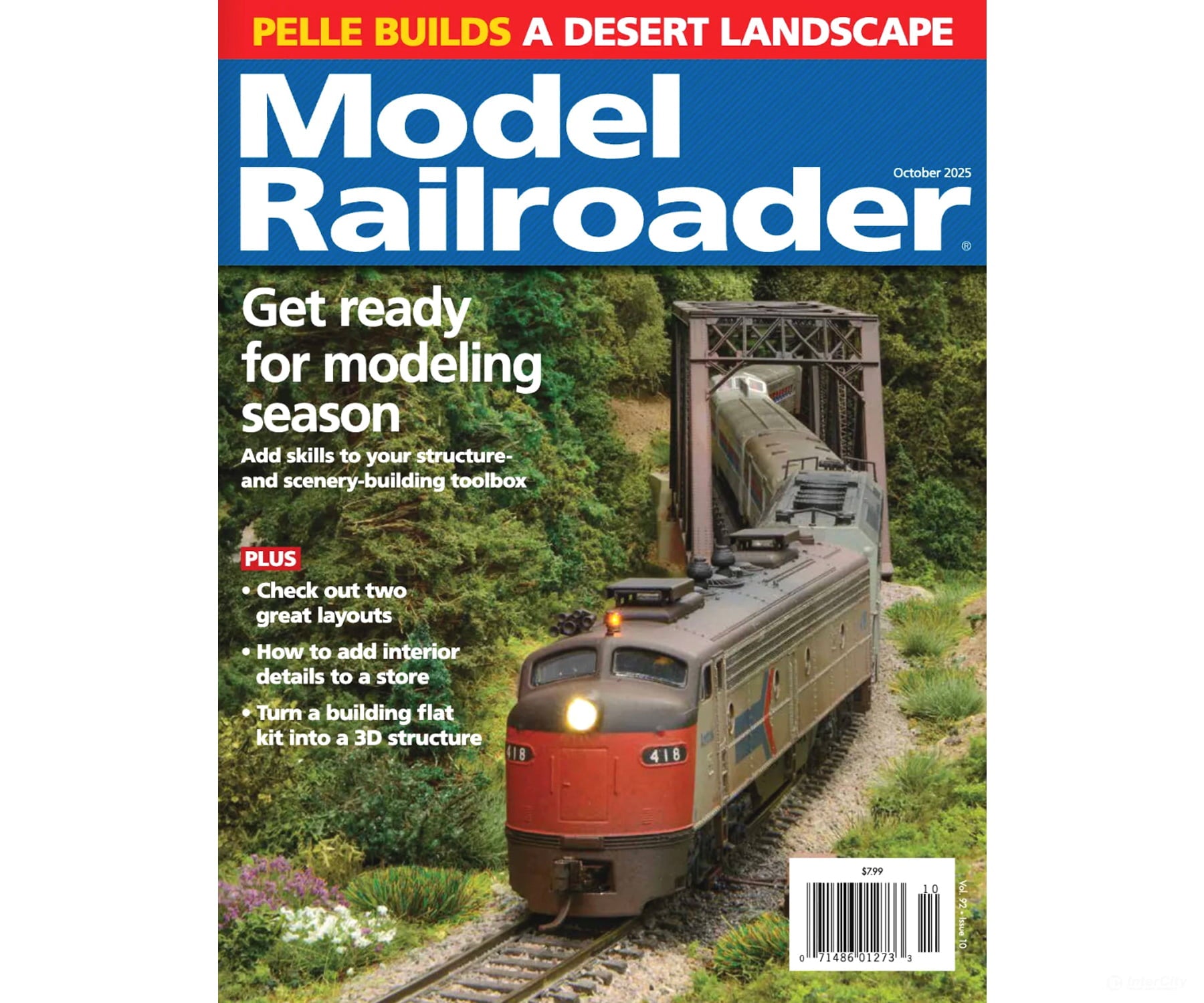 Model Railroader Magazine October 2025 Magazines