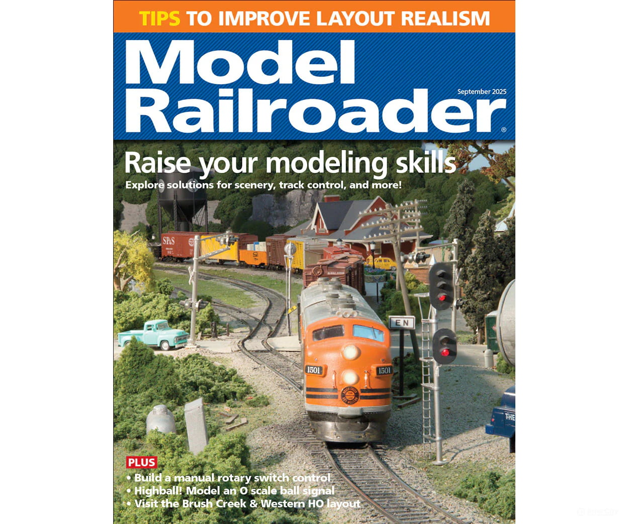 Model Railroader Magazine September 2025 Magazines
