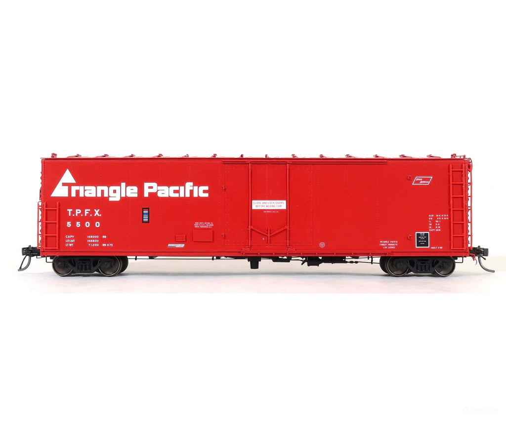 Moloco Ho 51005 Tpfx (Triangle Pacific) Repaint Rn 4-73 Pcf 50’ Rb Plt B 10-0 Offset Door