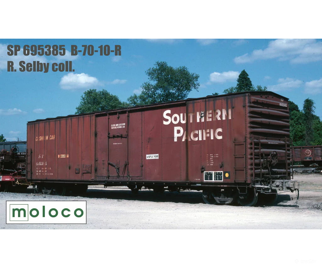 Moloco Ho 51026 Sp Repaint Sac-5-79 & 9-79 Pcf 50’ Xmi Plt B 10-0 Offset Door Insulated B-70-10-R