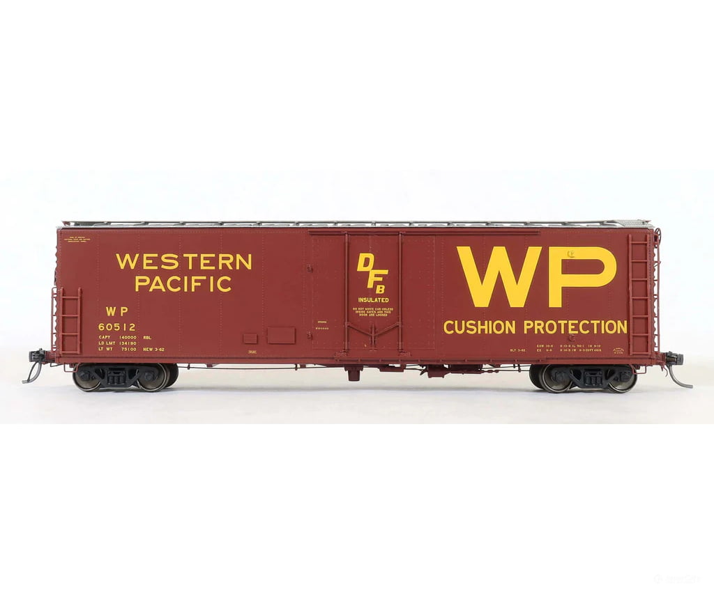Moloco Ho 51098 Wp Delivery 1962 Pcf 50’ Rbl Plt B 10-0 Offset Door Df-B Loaders - 60507 Freight