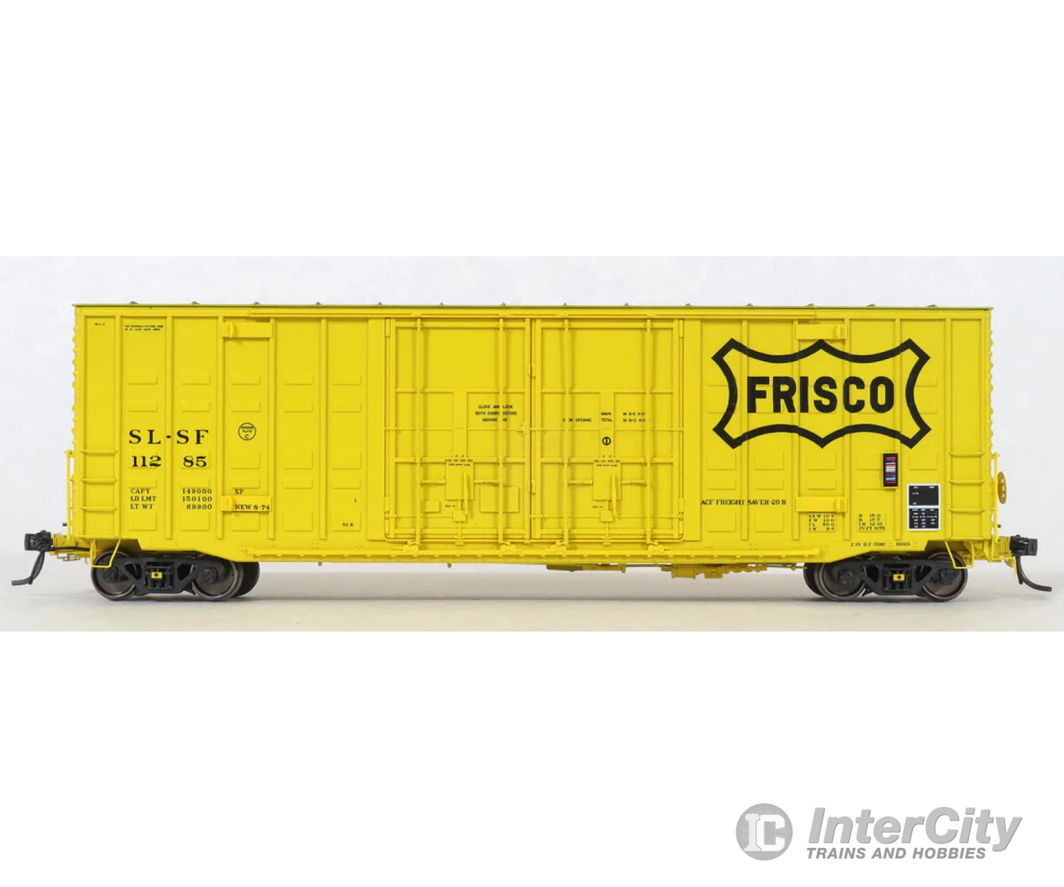 Moloco HO 60007-08 ACF 50’ Hicube Waffle 8 + 8 YPDX - SLSF ’Frisco’ 11290 Freight Cars