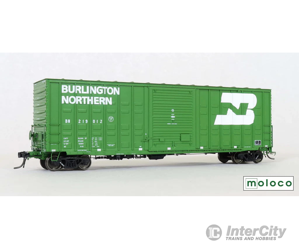 Moloco HO 60019-05 ACF 50’ Hicube Waffle 10-6 YSD - Burlington Northern BN 219055 Freight Cars