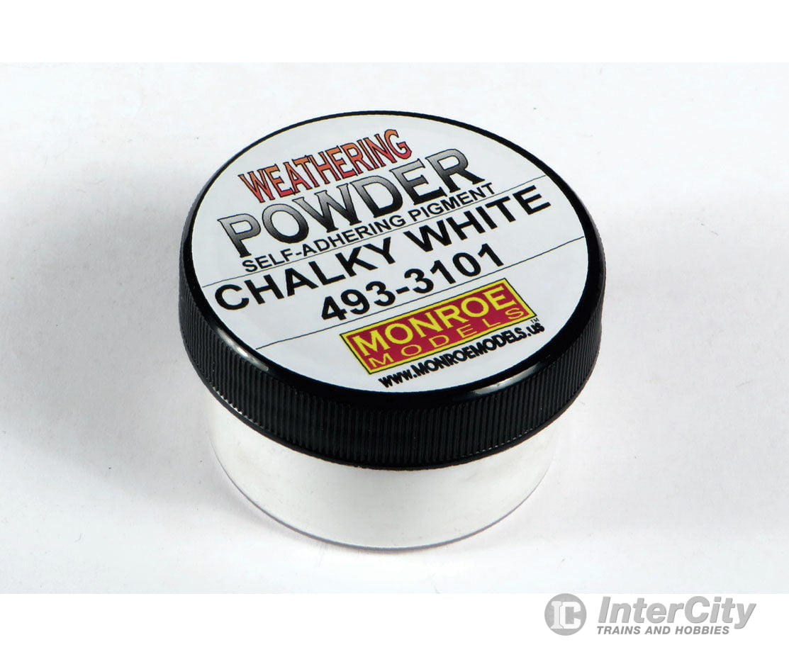Monroe Models 3101 Weathering Powder - 1Oz 29.6Ml -- Chalky White