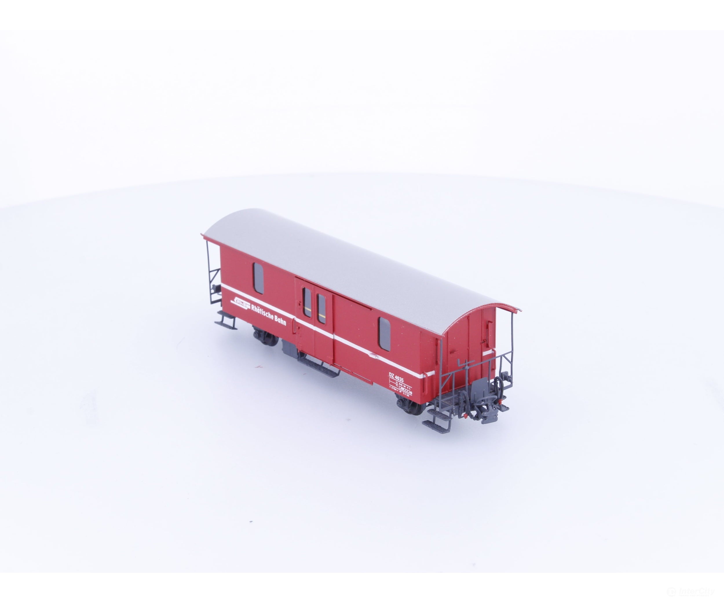 Motreno DZ4035 HOm RhB Brass Baggage Coach DZ4035 - European Passenger Cars