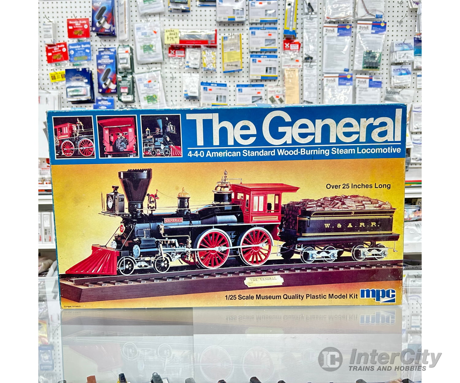 Mpc 1/25 Scale 4-4-0 The General Steam Locomotive Collectibles