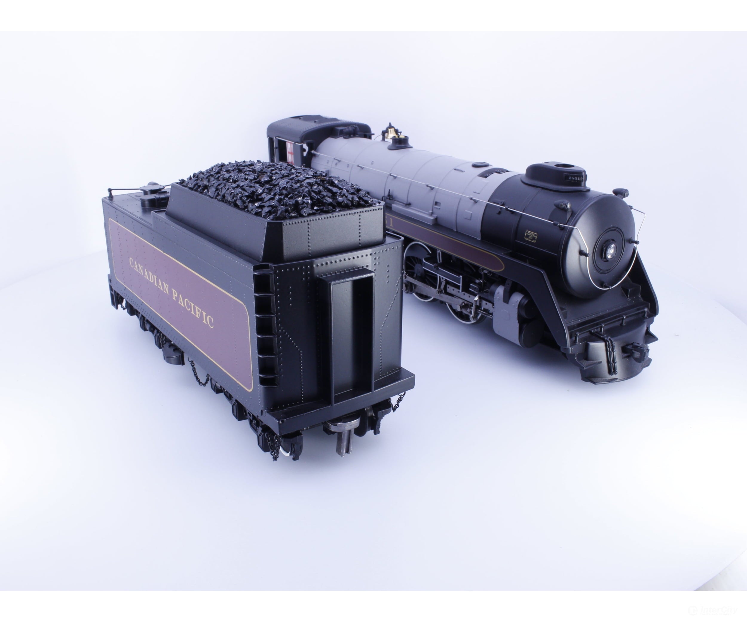MTH 20-3313-2 O 4-6-4 Royal Hudson Steam Locomotive Proto Sound 2.0 2 Rail Canadian Pacific (CP) 2851 DCS/DC/AC & Sound