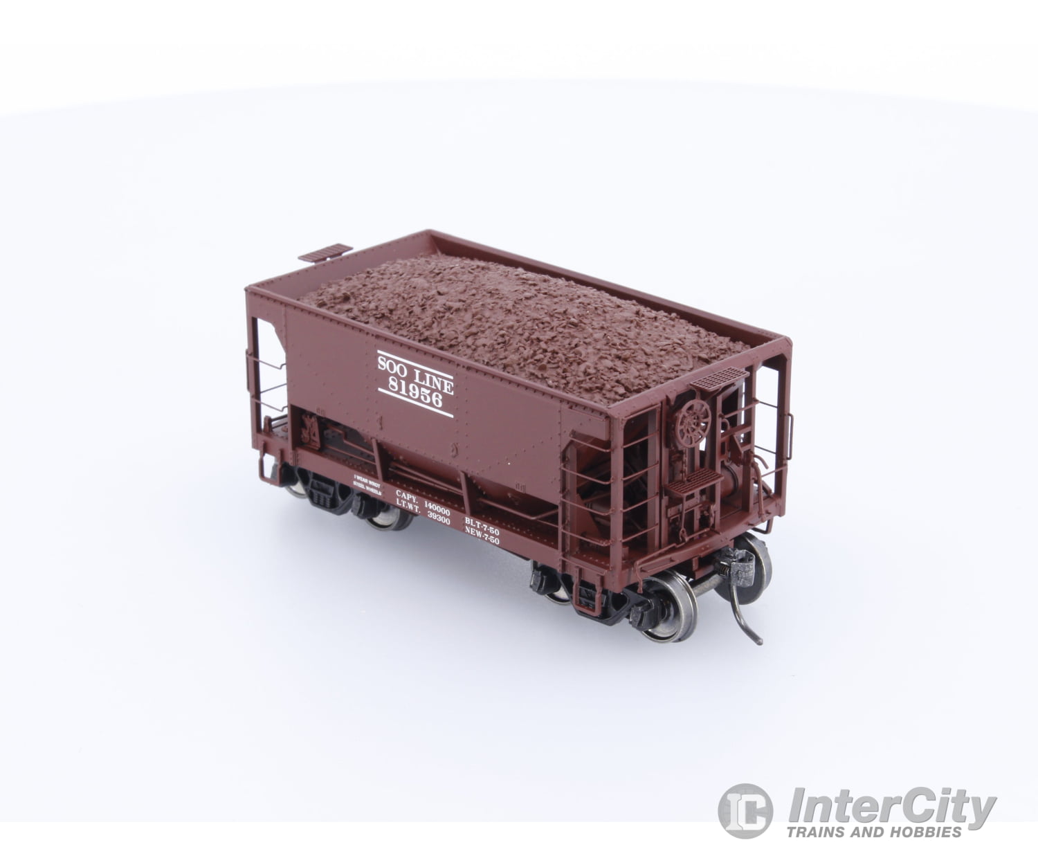 MTH 80-97041 HO 70 Ton Ore Car Soo Line (SOO) 81956 Freight Cars