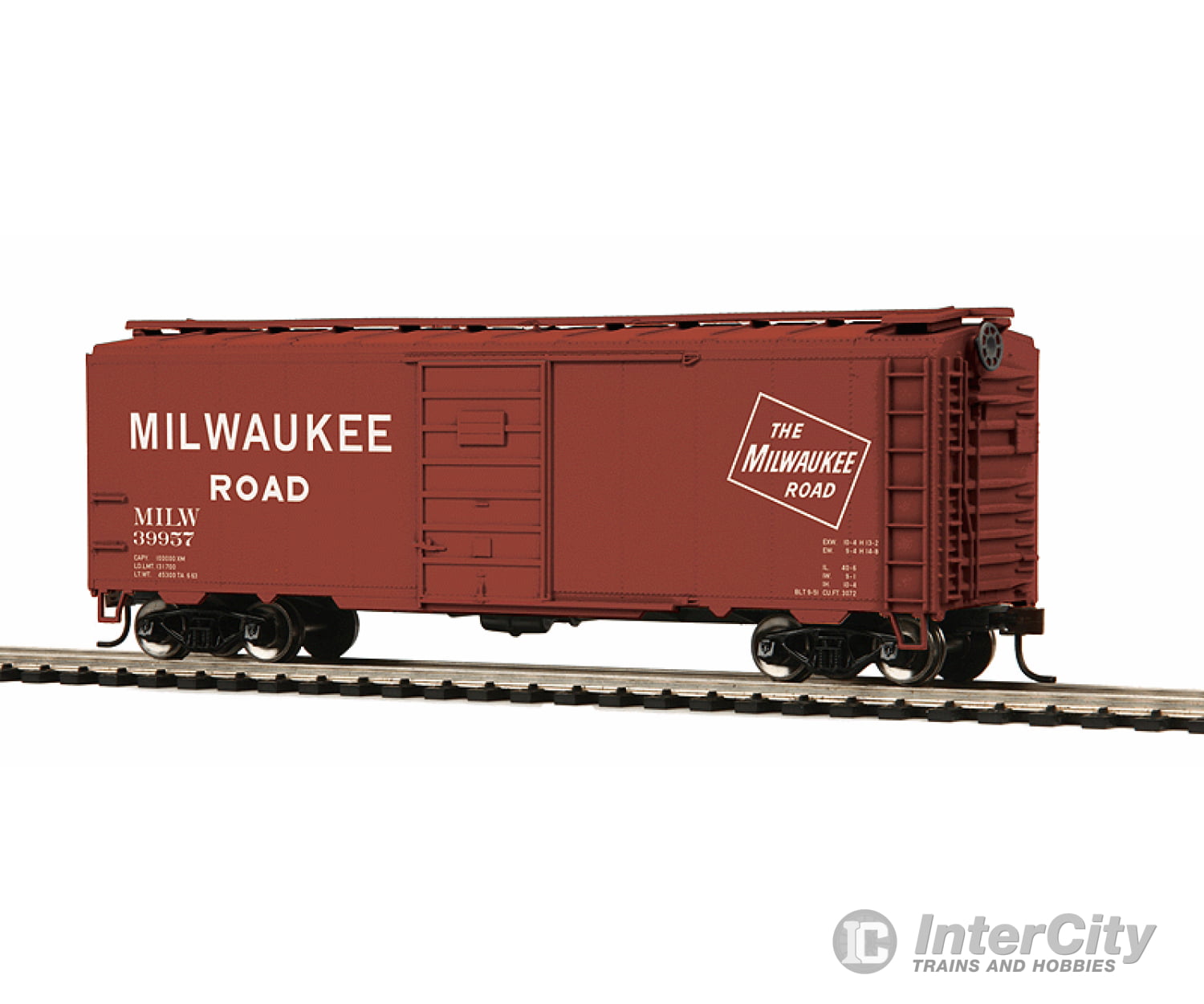 Mth Electric Trains Ho 8574099 Pullman-Standard Ps-1 40 Boxcar - Ready To Run -- Milwaukee Road