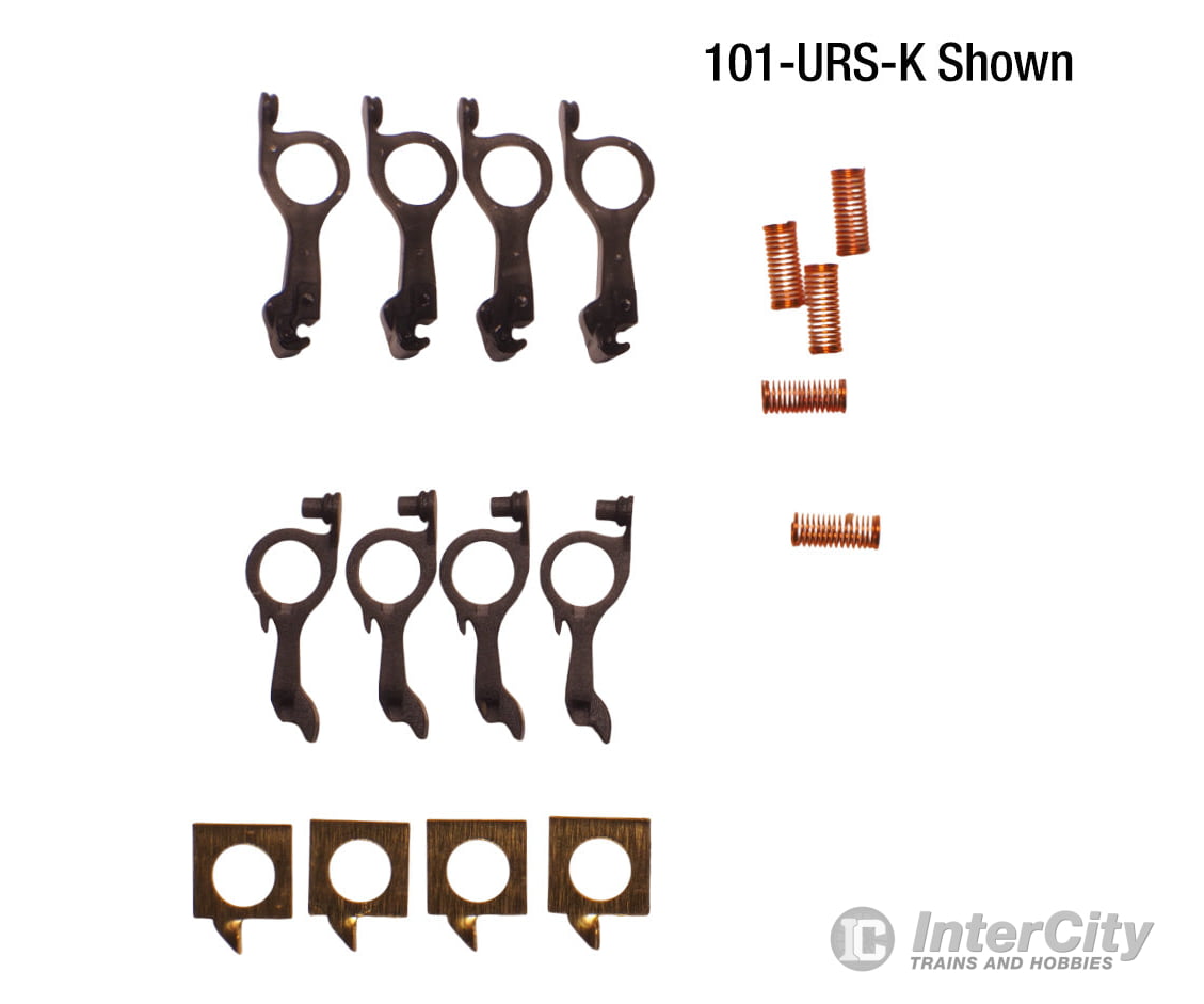 N-Possible N 201-URS-K Medium Shank Universal Retrofit Coupler Kit (Scale Sized Retrofit 2 Pair) Couplers & Trucks