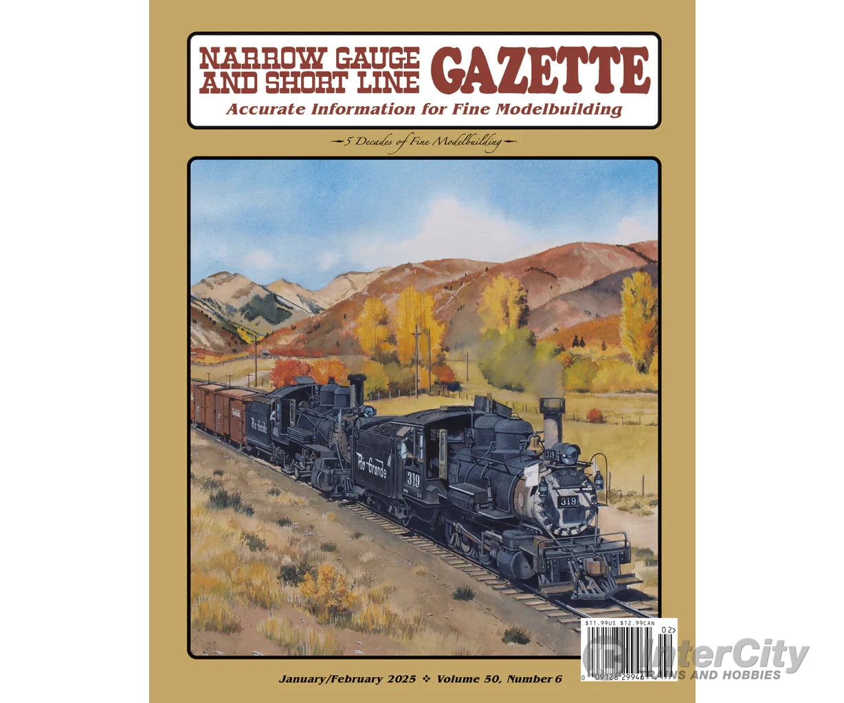 Narrow Gauge And Shortline Gazette January/February 2025 Magazines
