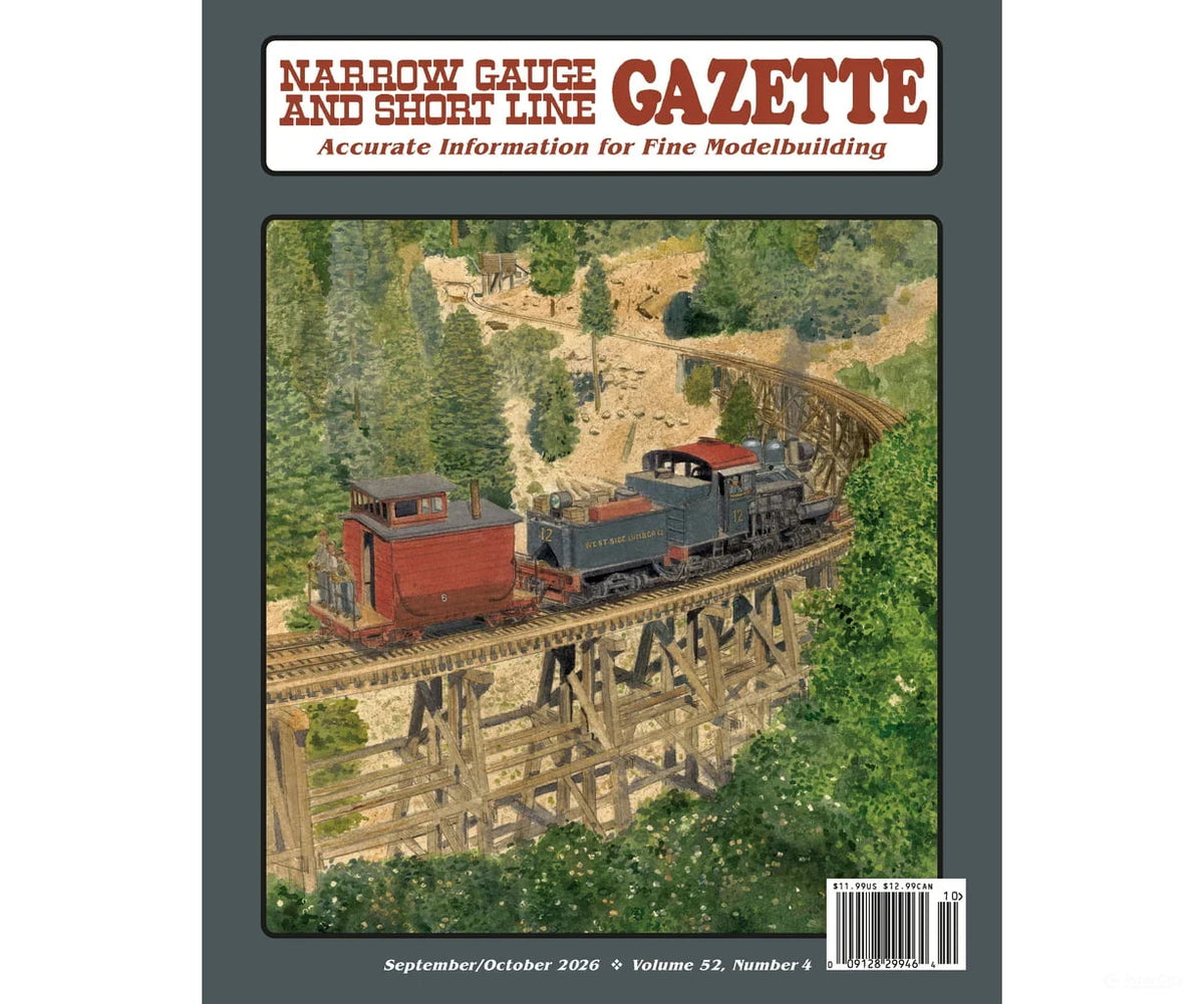 Narrow Gauge and Shortline Gazette September/October 2026 - Magazines