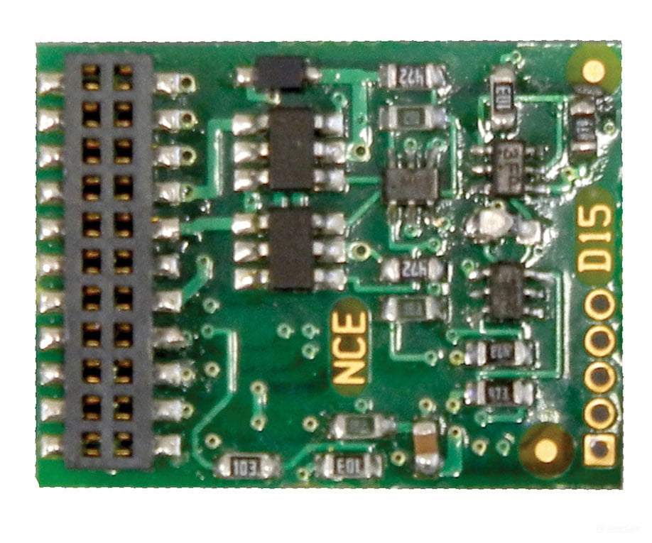 Nce 156 6-Function Dcc Control Decoder -- With 21-Pin Mtc Plug Decoders