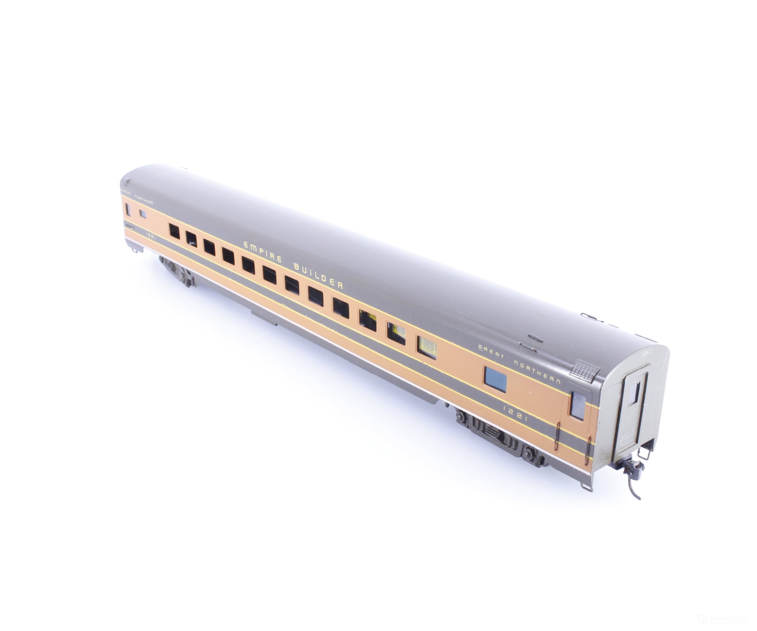 Nickel Plate Products 1221 HO Brass Empire Builder Passenger Coach Great Northern (GN) 1221 - Passenger Cars