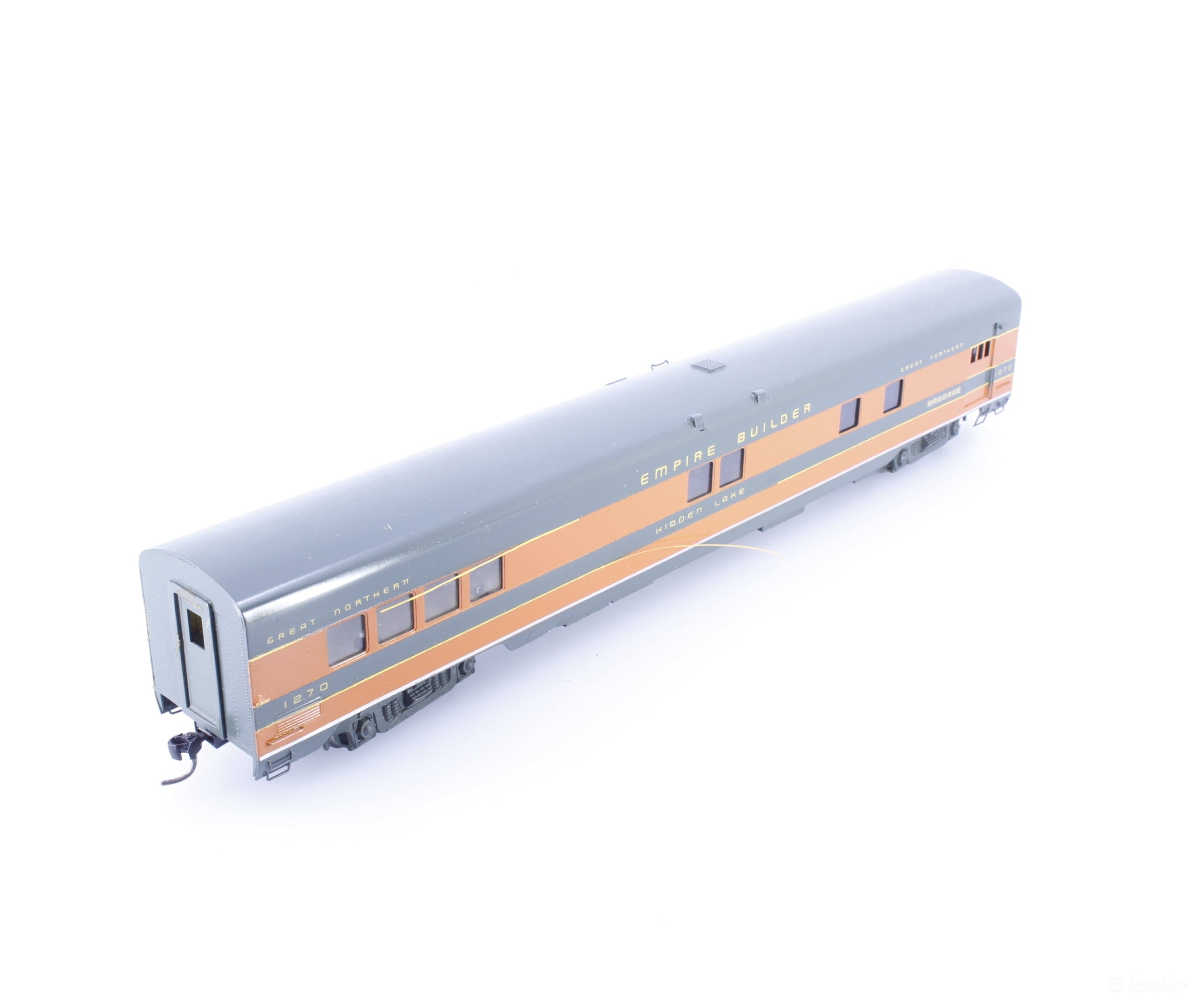 Nickel Plate Products 1270 HO Brass Empire Builder Baggage Car Hidden Lake Great Northern (GN) 1270 - Passenger Cars