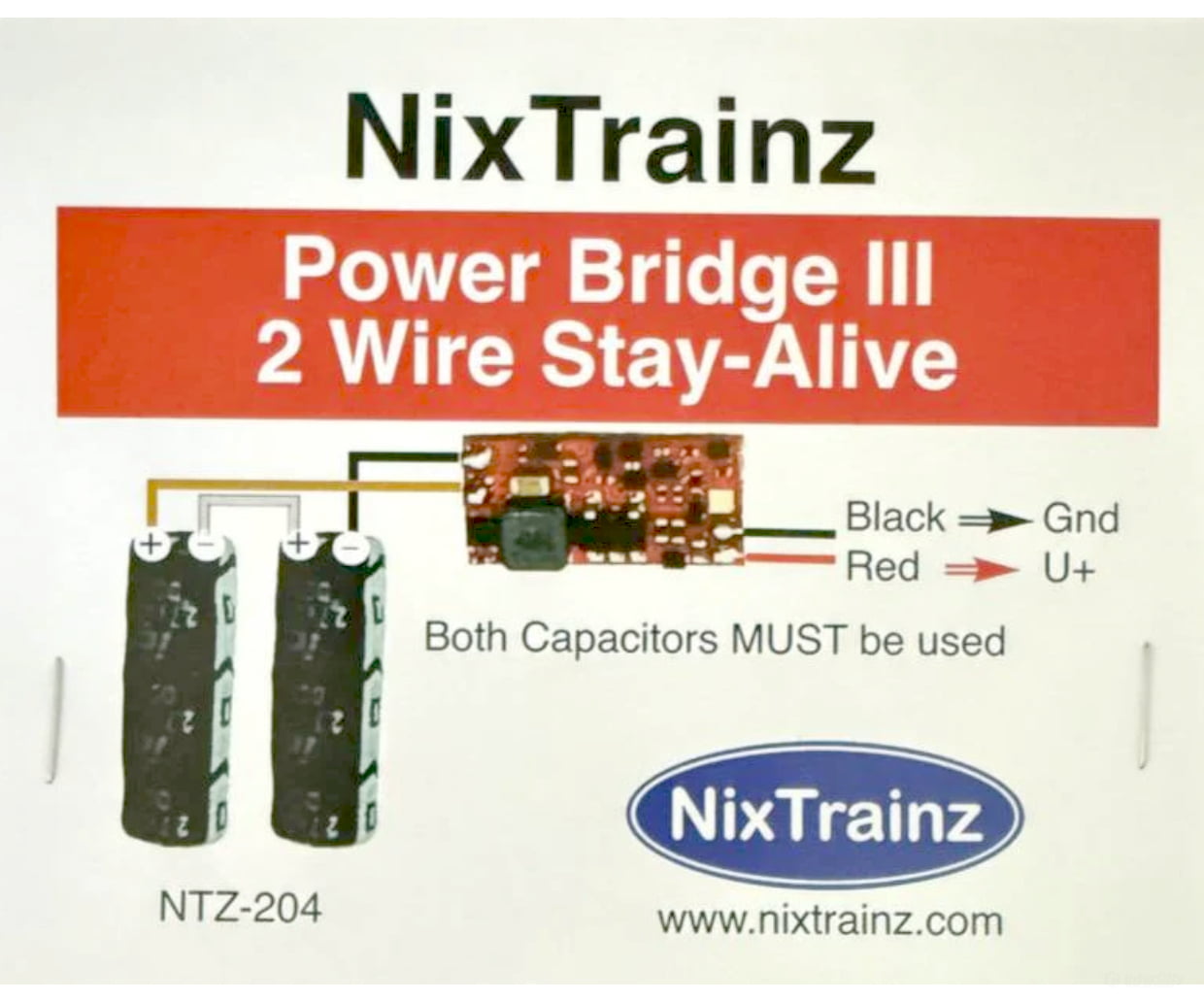Nix Trains NTZ204 Power Bridge III DCC Accessories