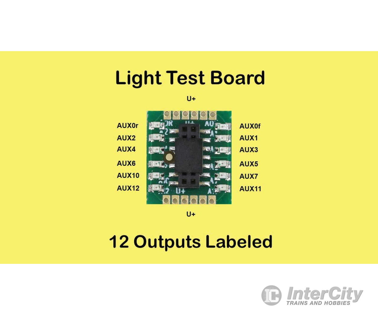 Nix Trains Ntz7 Add - On Light Test Board - - For Decoder Buddy V1 And V5 Motherboard #494 - Ntz4 &