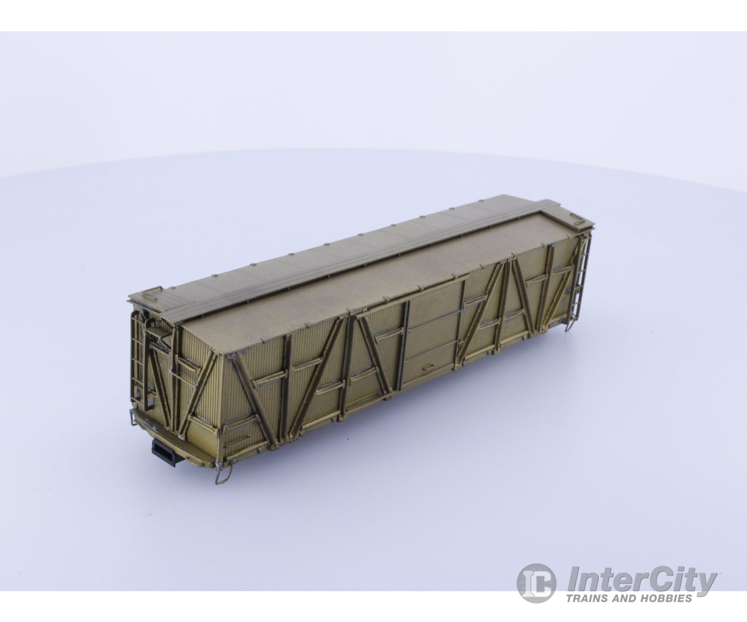 NJ Custom Brass RS-607 HO X-23 Wood Box Car Pennsylvania (PRR) Freight Cars