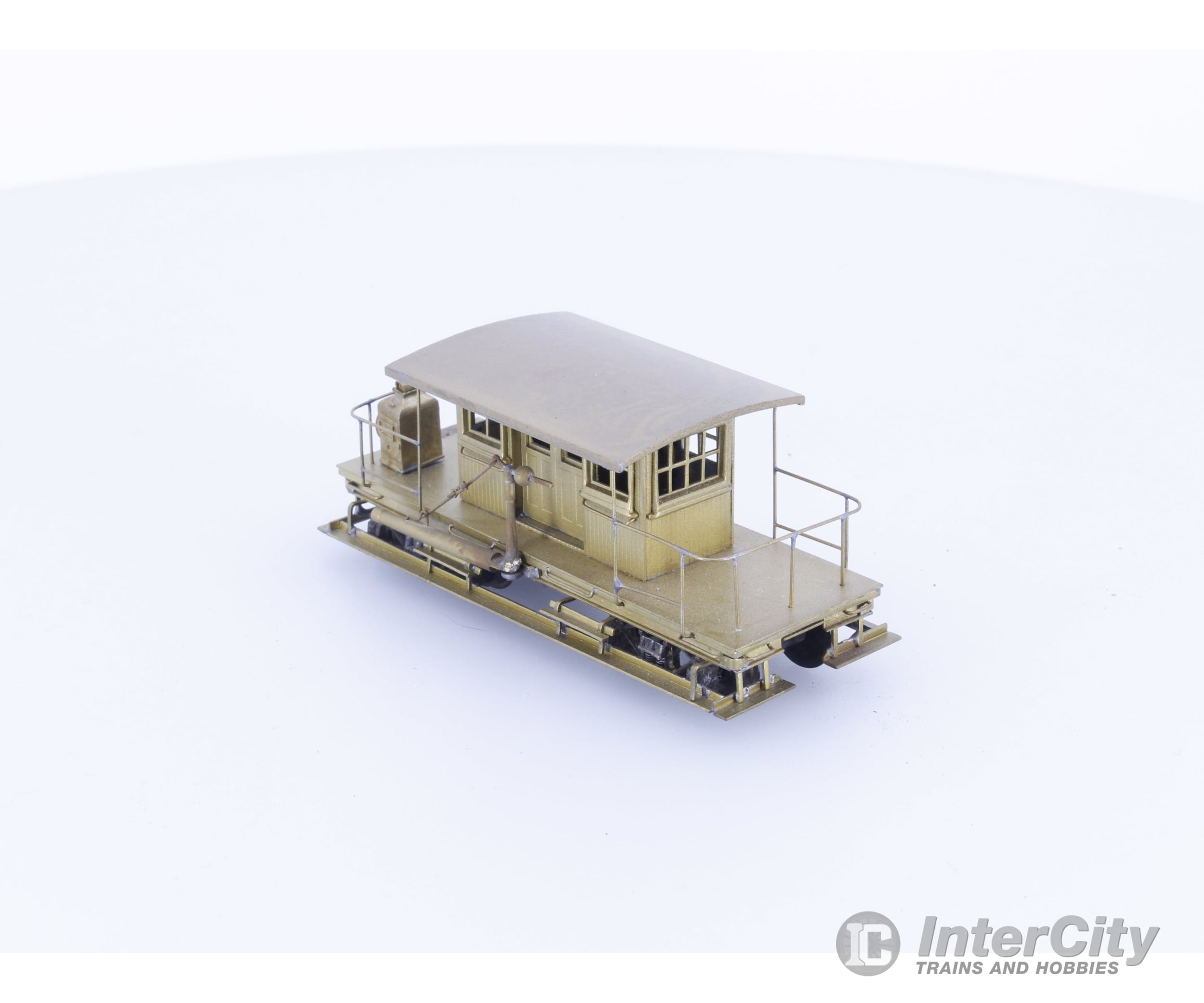 NJ Custom Brass RS-608 HO Brass Poling Car Pennsylvania (PRR) Freight Cars