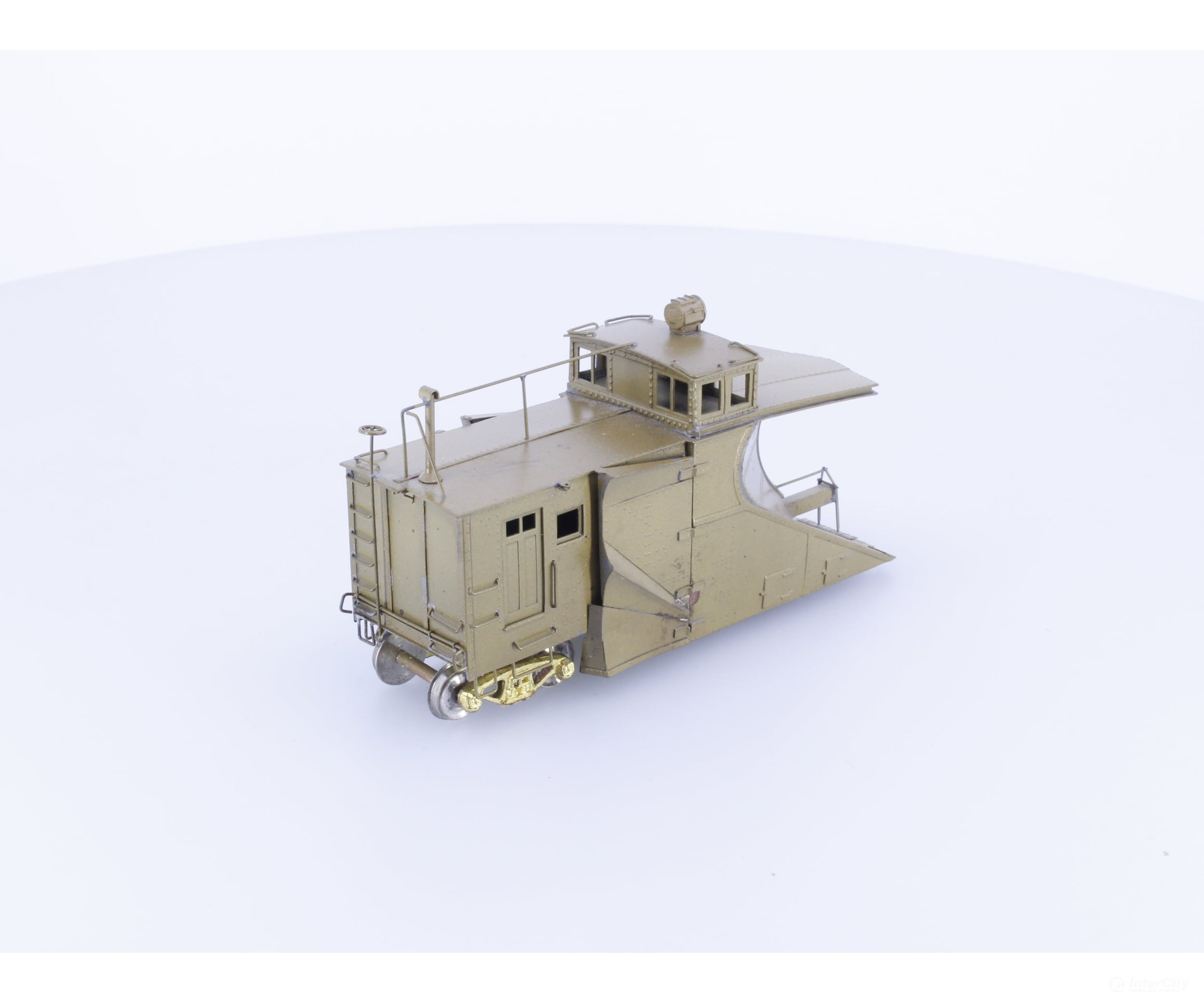 NJ Custom Brass RS-637 HO Brass All Steel Snowplow Freight Cars