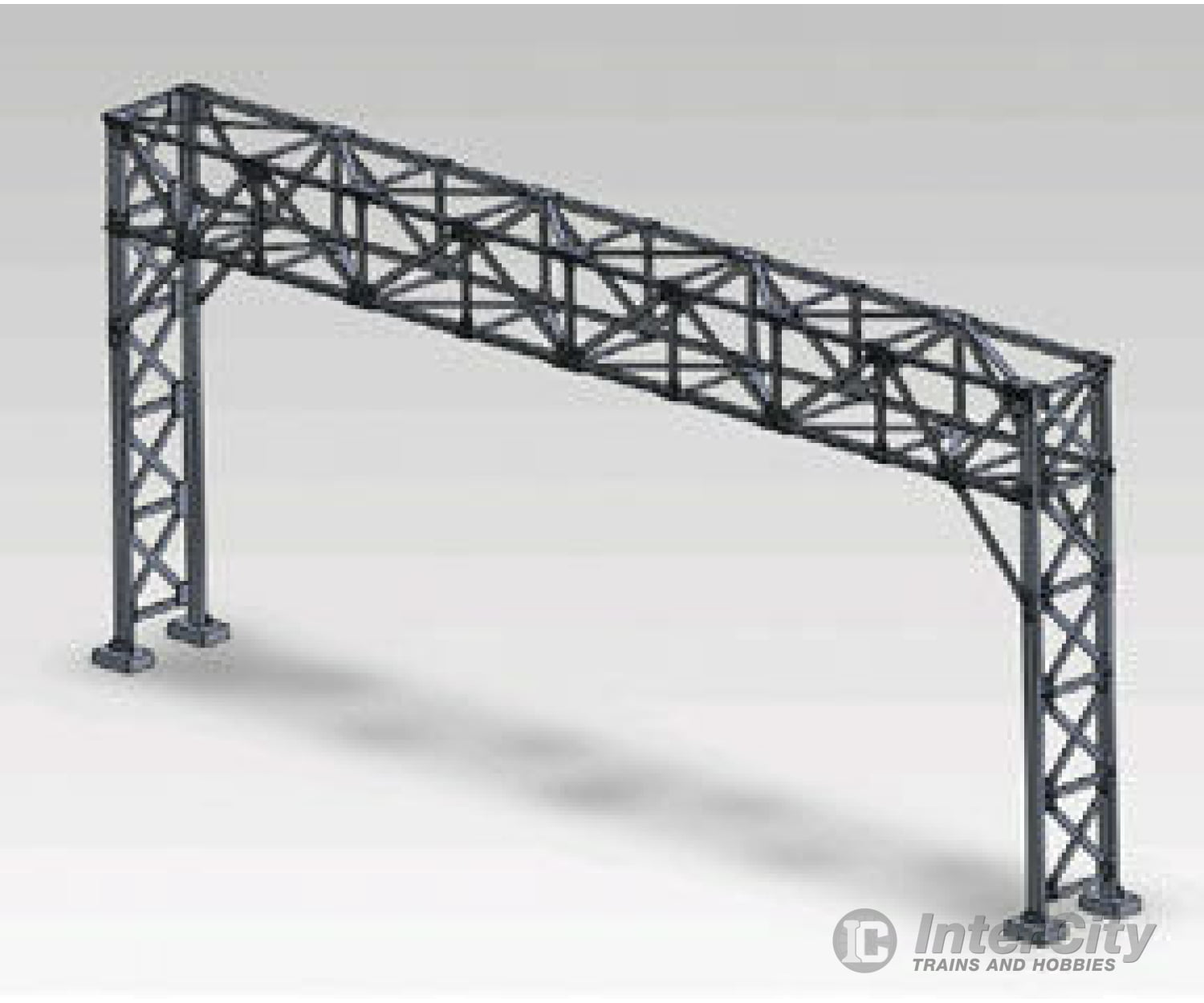 Nj International N 4207 3- 4-Track Standard Signal Bridge - Kit Signals & Catenary