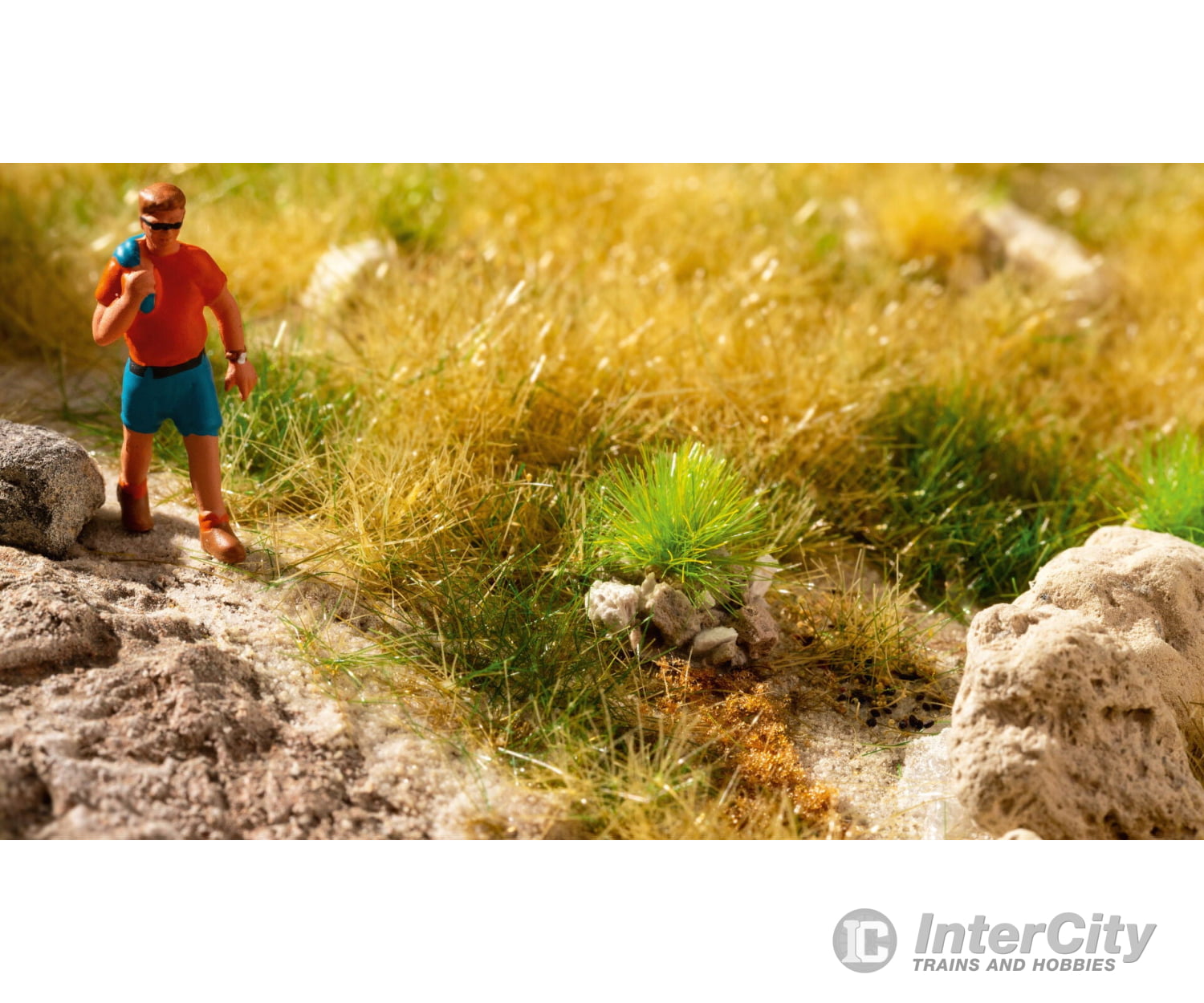 Noch 06921 PROFI Grass Tufts ’stony’ gre Grass & Scenery Mats