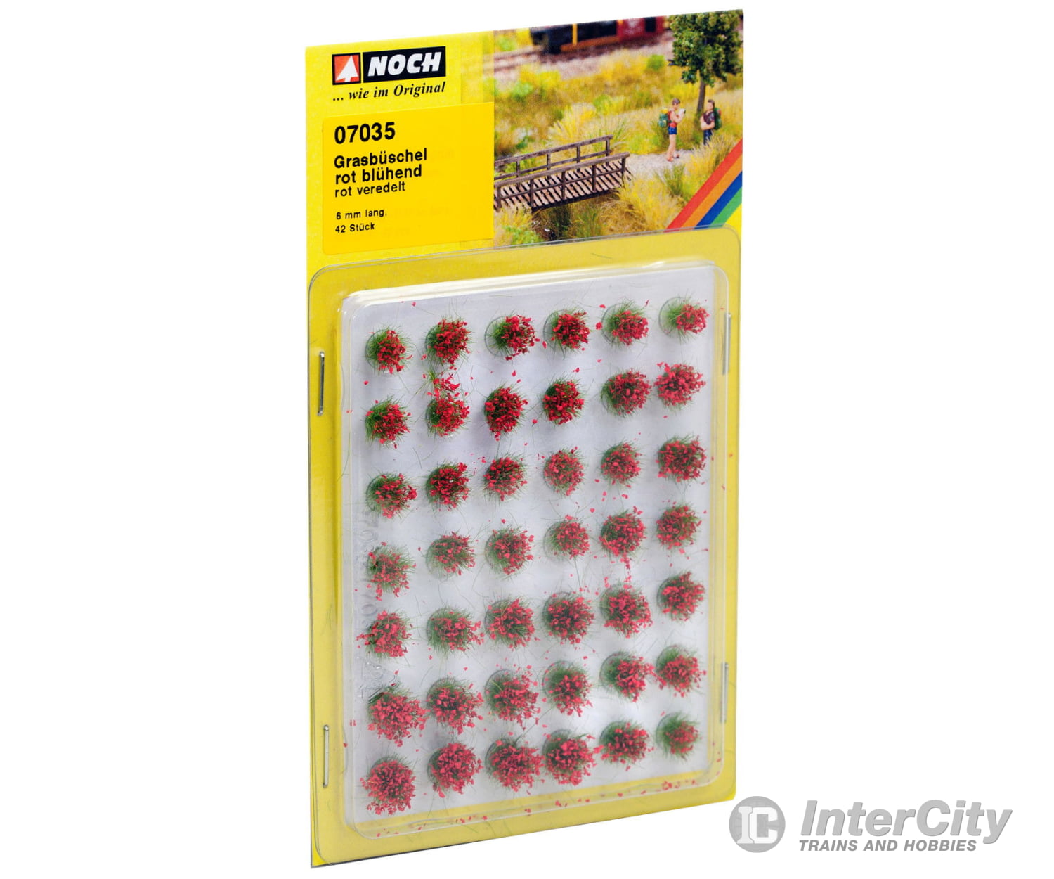 Noch 07035 Grass Tufts Mini Set ’Blossoming’ Grass & Scenery Mats