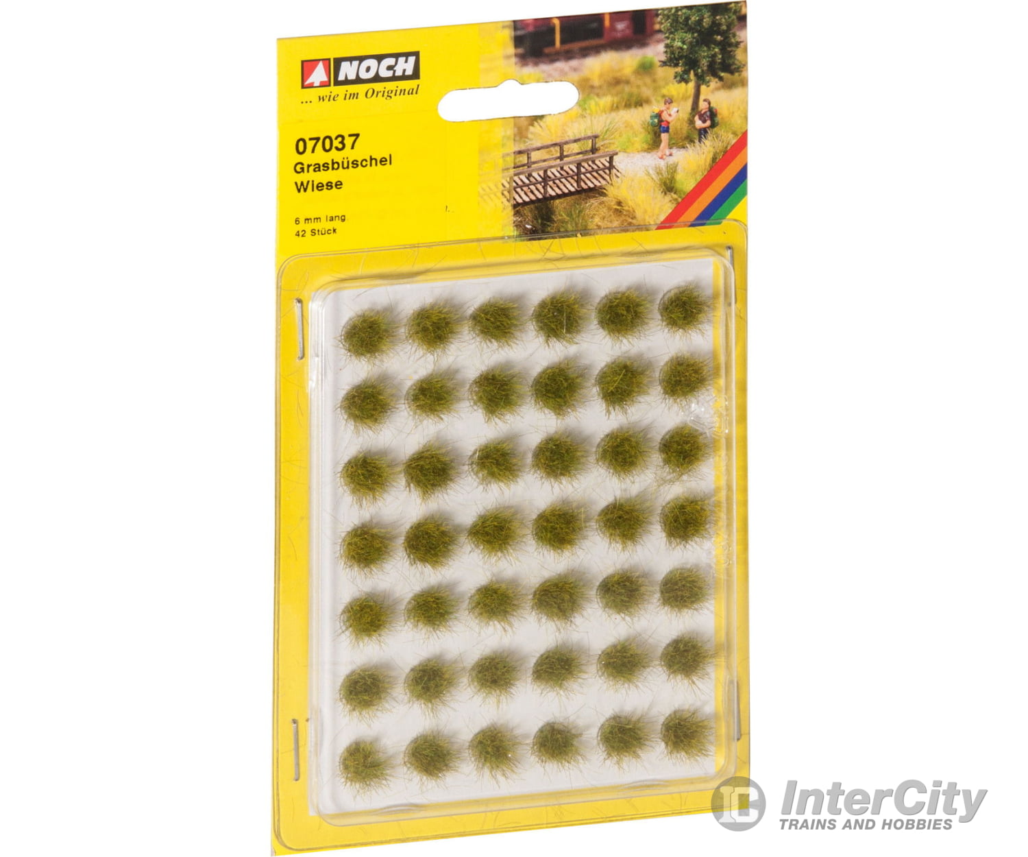 Noch 07037 Grass Tufts Mini Set ’Meadow’ Grass & Scenery Mats