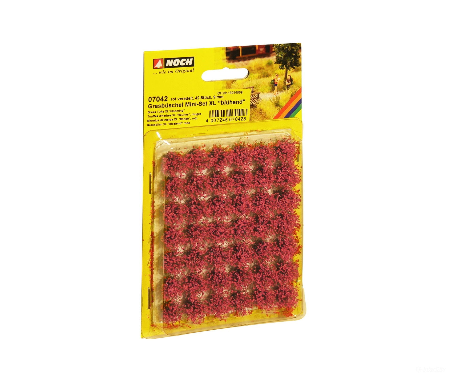 Noch 07042 Grass Tufts Mini Set XL ’blooming’ Grass & Scenery Mats