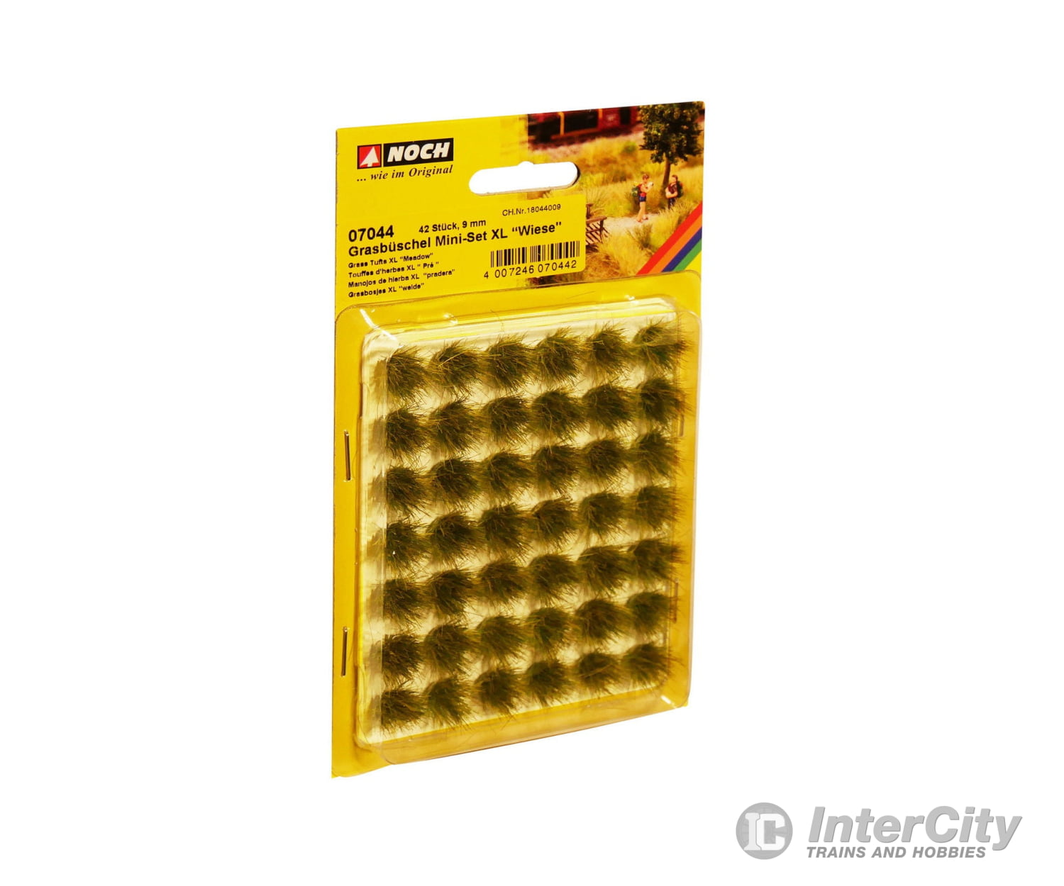 Noch 07044 Grass Tufts Mini Set XL ’Meadow’ Grass & Scenery Mats