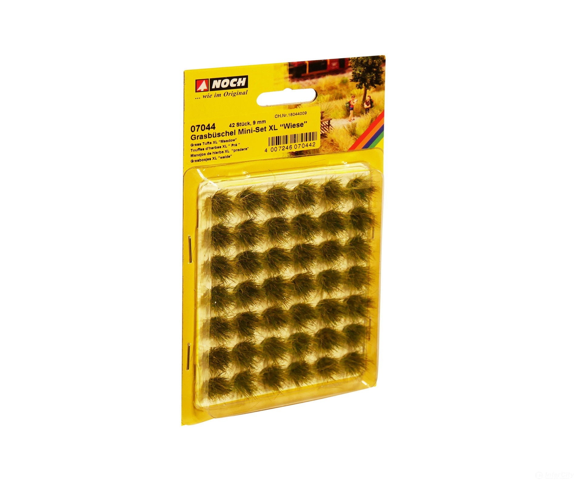 Noch 07044 Grass Tufts Mini Set XL ’Meadow’ Grass & Scenery Mats