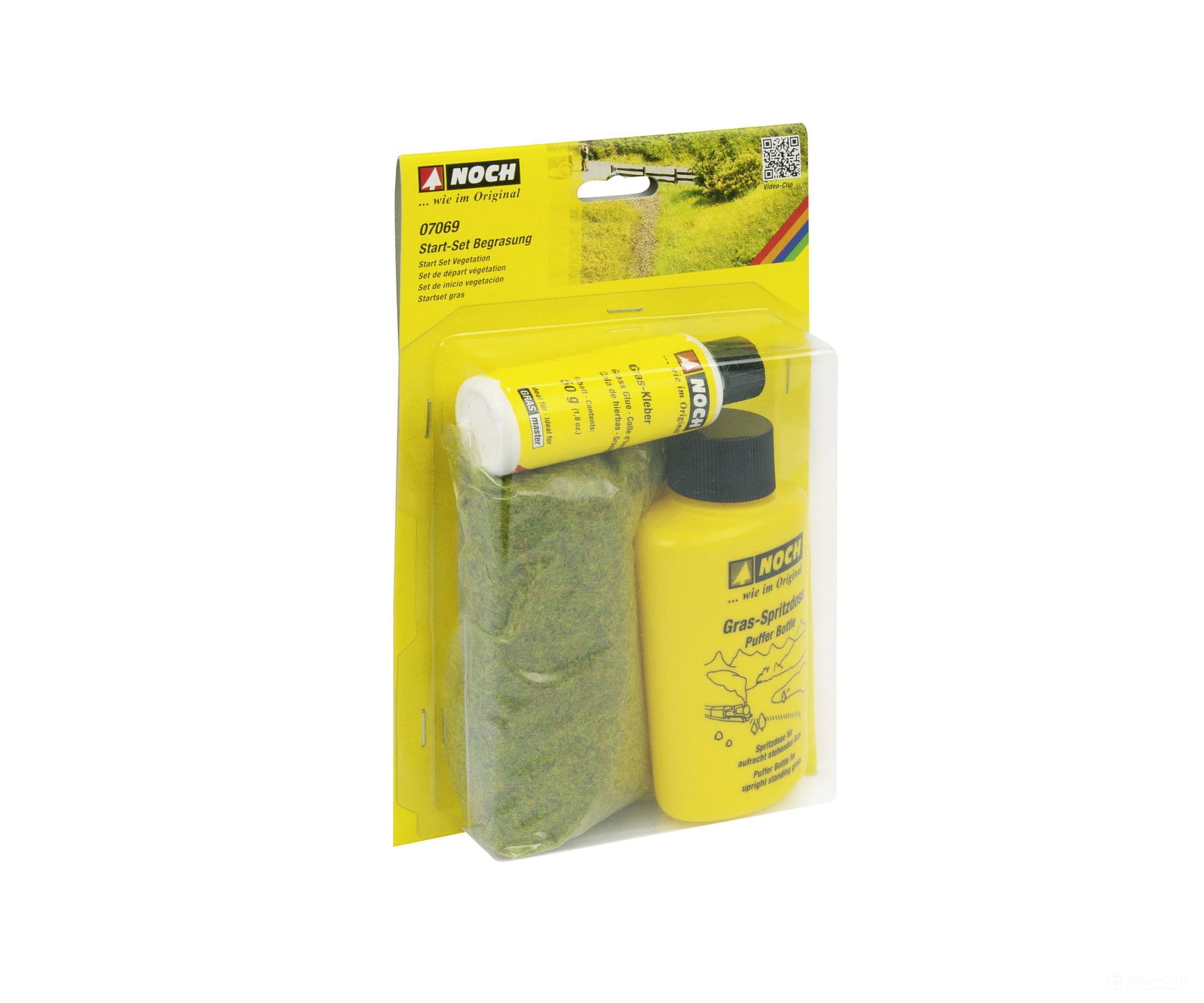 Noch 07069 Starter Set ’Grass’ Static Grass & Applicators