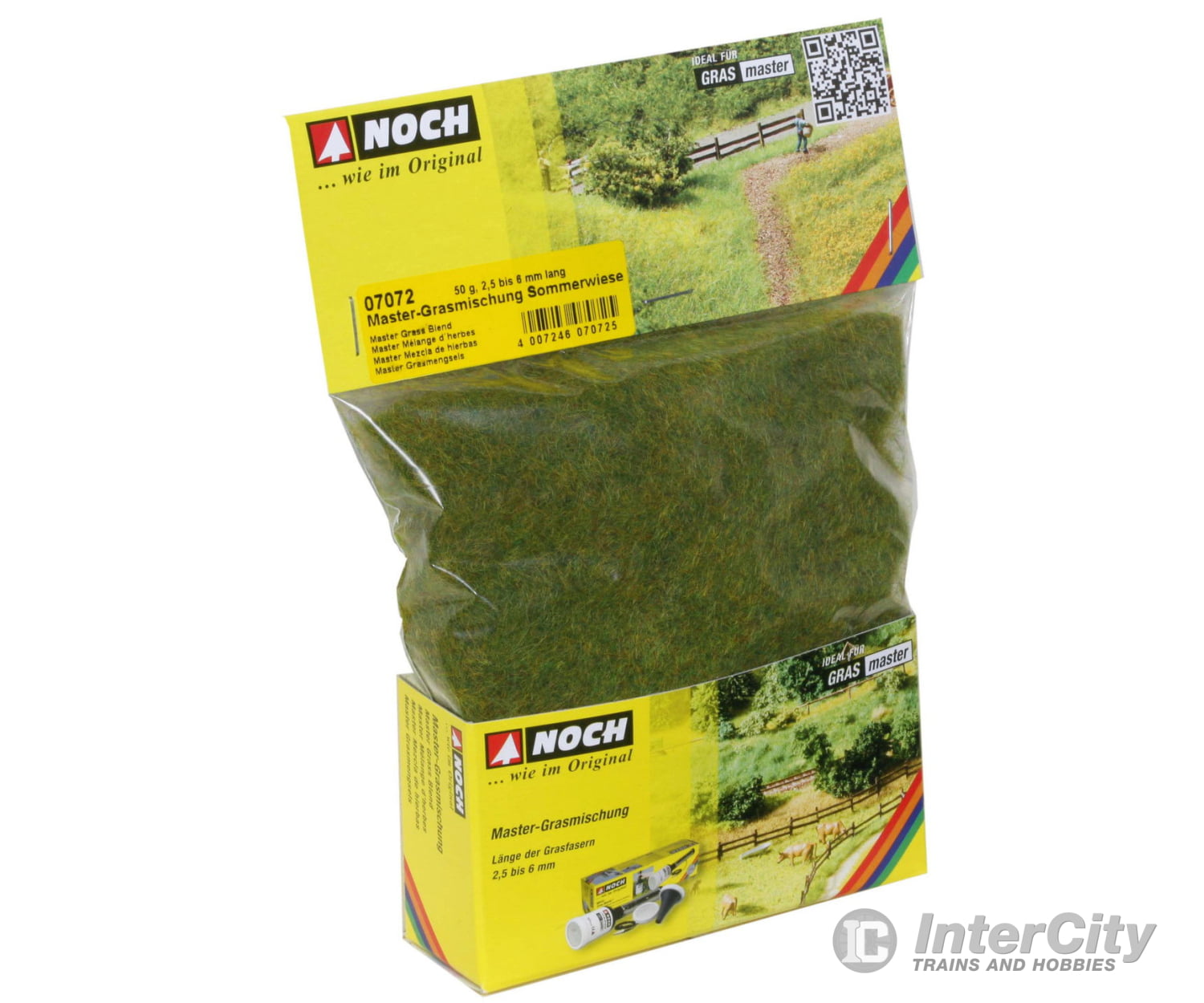 Noch 07072 HO TT O G Master Grass Blend ’Summer Meadow’ Static Grass & Applicators