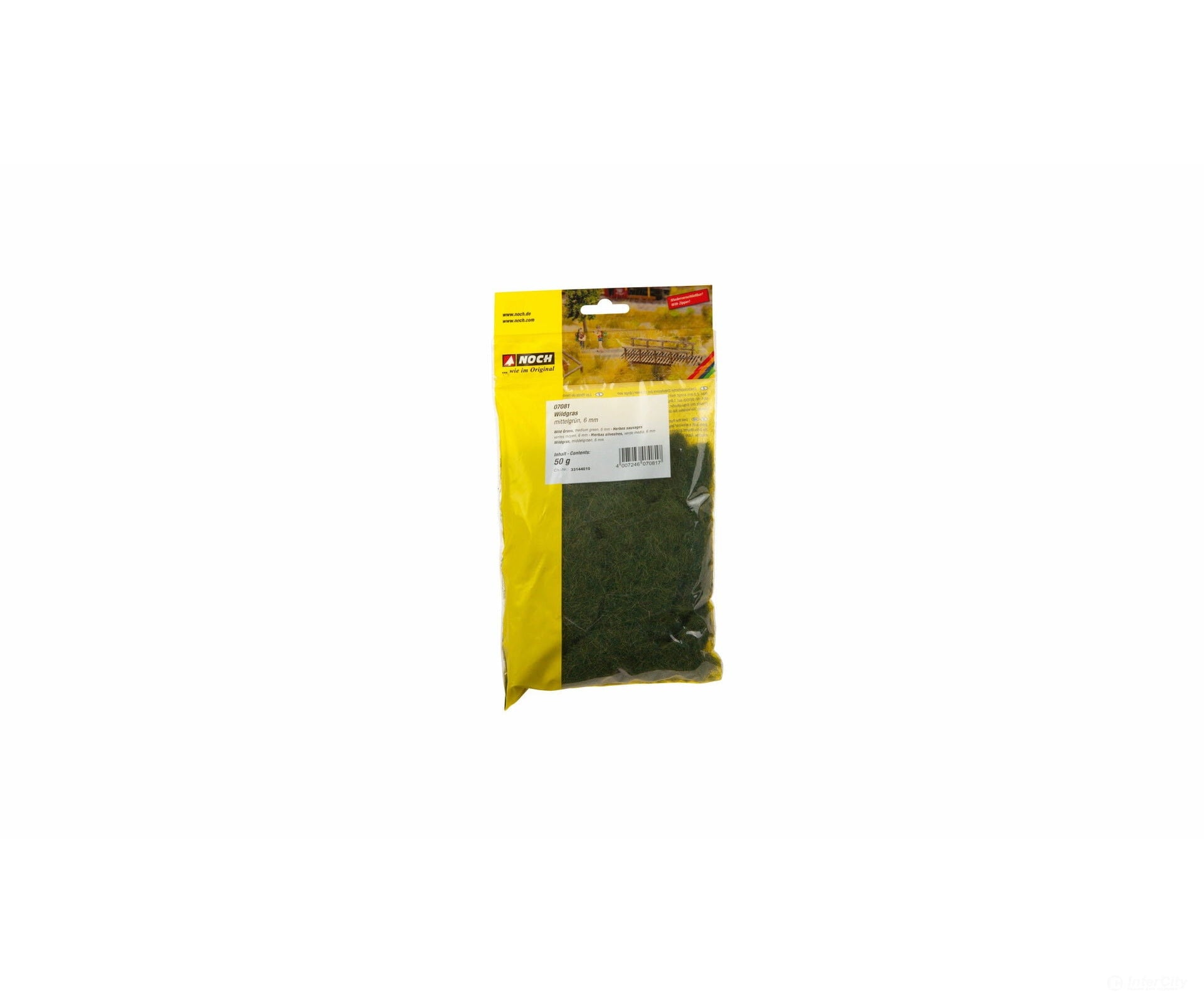 Noch 07081 HO TT N O Wild Grass Medium Green Static Grass & Applicators